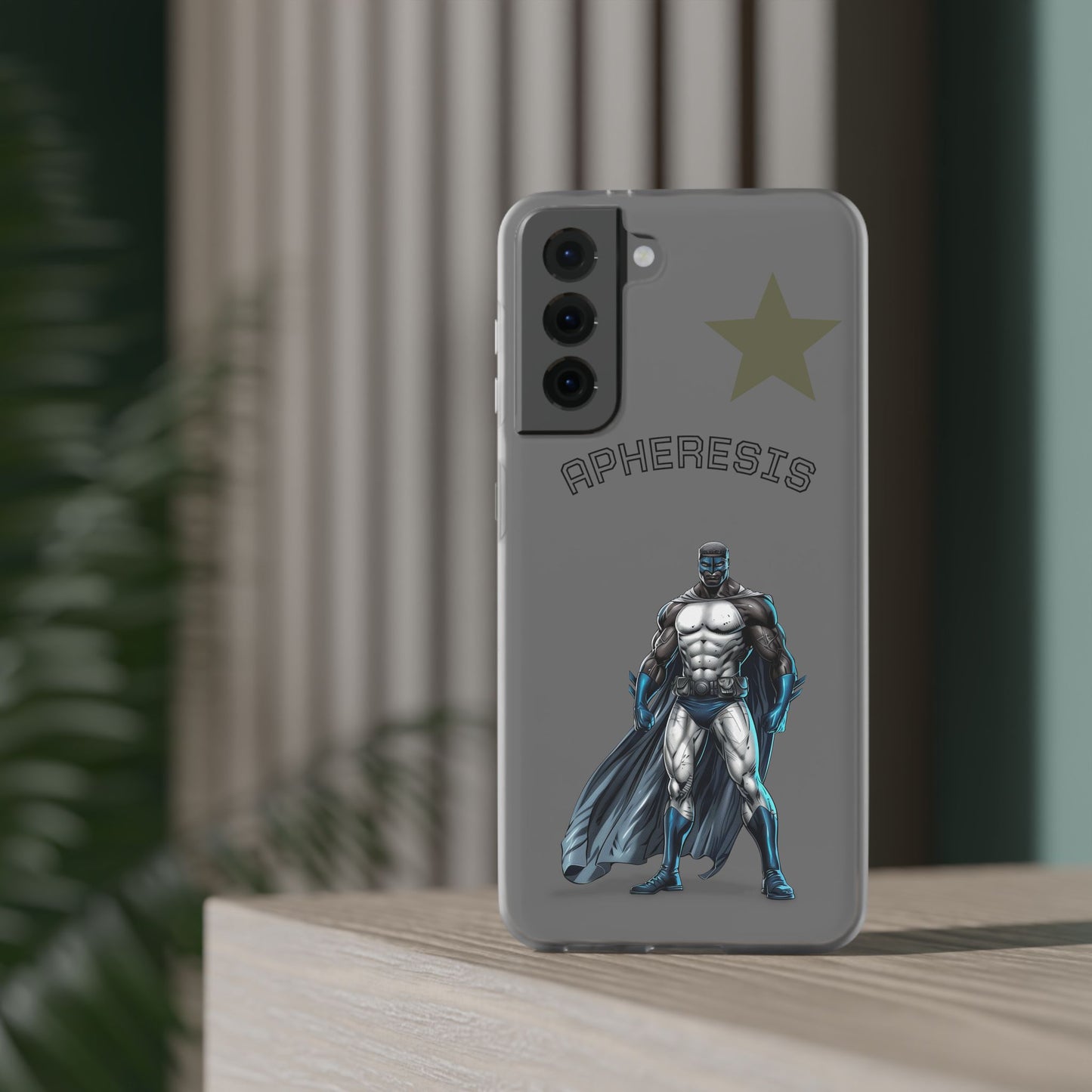 Superhero Flexi Cases - Custom Phone Cover, Comic Phone Case, Gifts for Her, Birthday Present, Unique Tech Accessory, APHERESIS Design