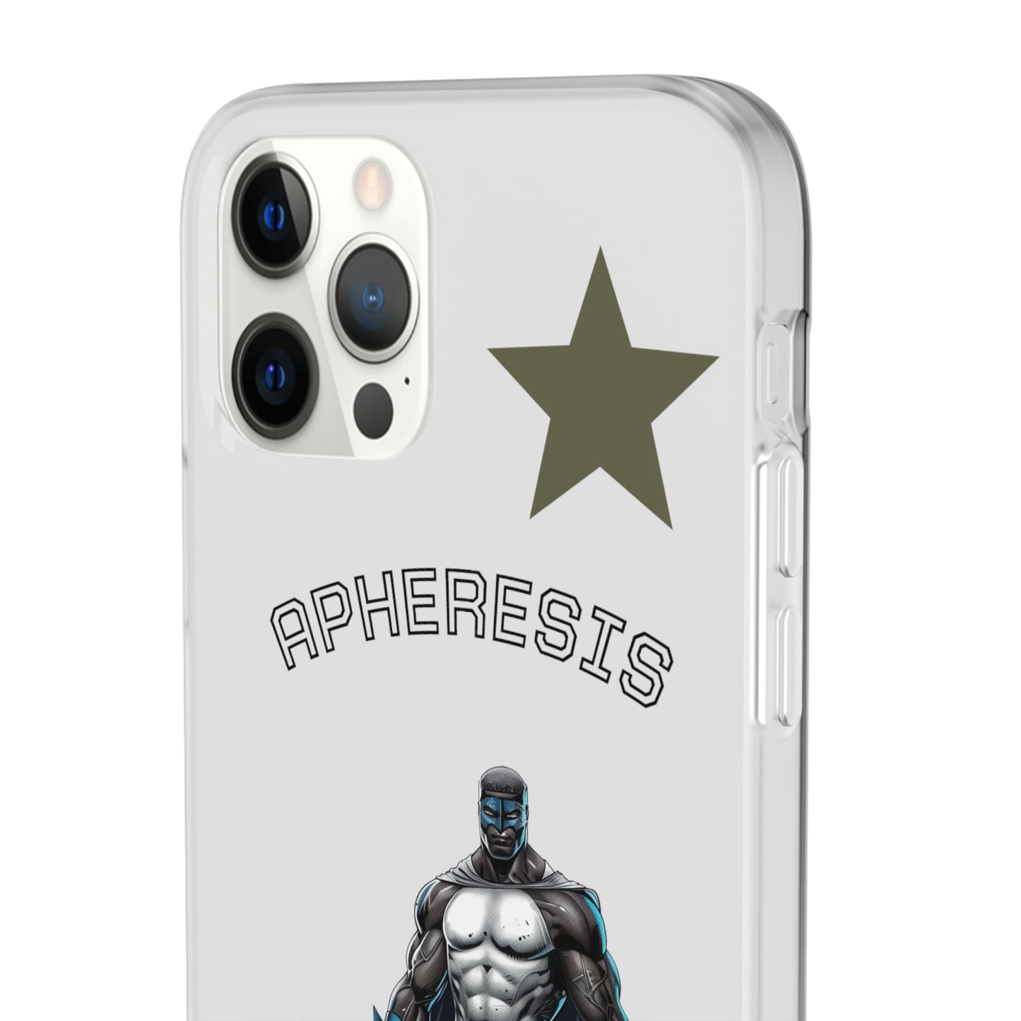 Superhero Flexi Cases - Custom Phone Cover, Comic Phone Case, Gifts for Her, Birthday Present, Unique Tech Accessory, APHERESIS Design