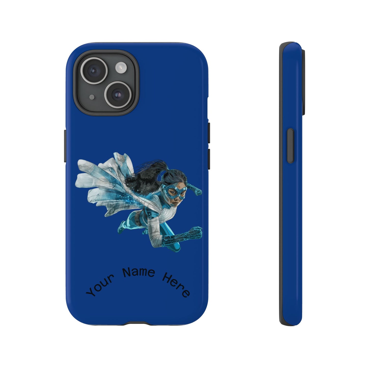 Personalized Tough Phone Case, Custom Phone Cover, Unique Gift for Her, Birthday, Customizable, Stylish Tech Accessory