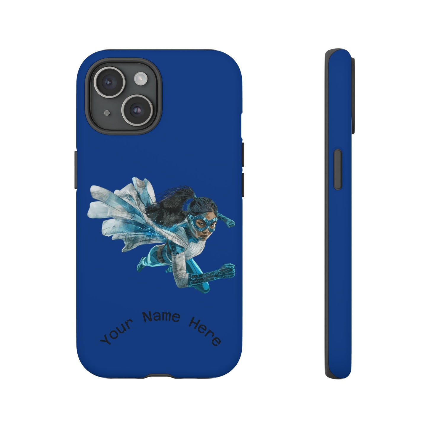 Personalized Tough Phone Case, Custom Phone Cover, Unique Gift for Her, Birthday, Customizable, Stylish Tech Accessory
