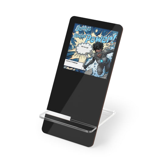 Copy of Copy of Smartphone Display Stand, Comic Book Style Phone Holder, Desk Organizer, Great for Gifts, Home Office Decor, Personalized Phone Stand