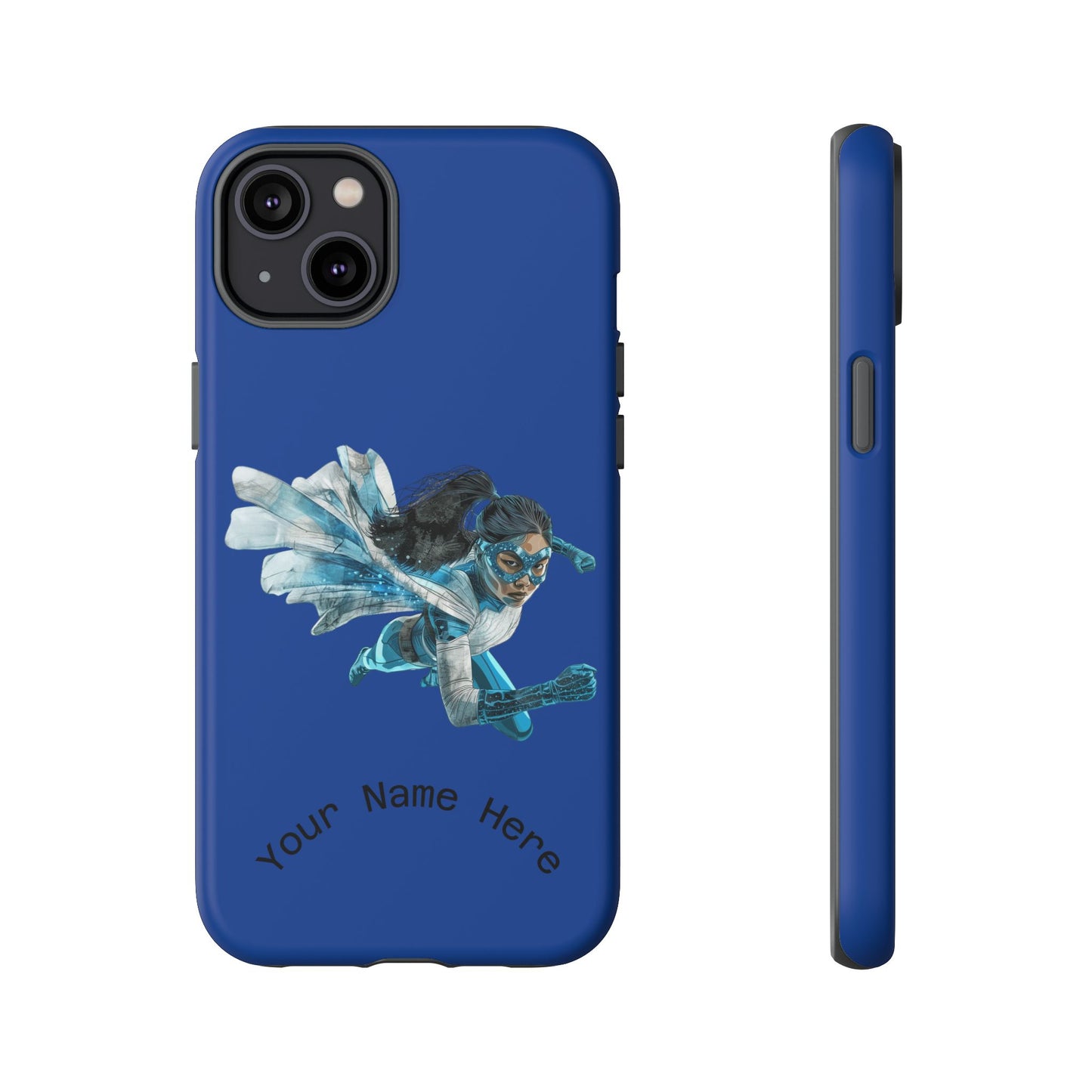 Personalized Tough Phone Case, Custom Phone Cover, Unique Gift for Her, Birthday, Customizable, Stylish Tech Accessory