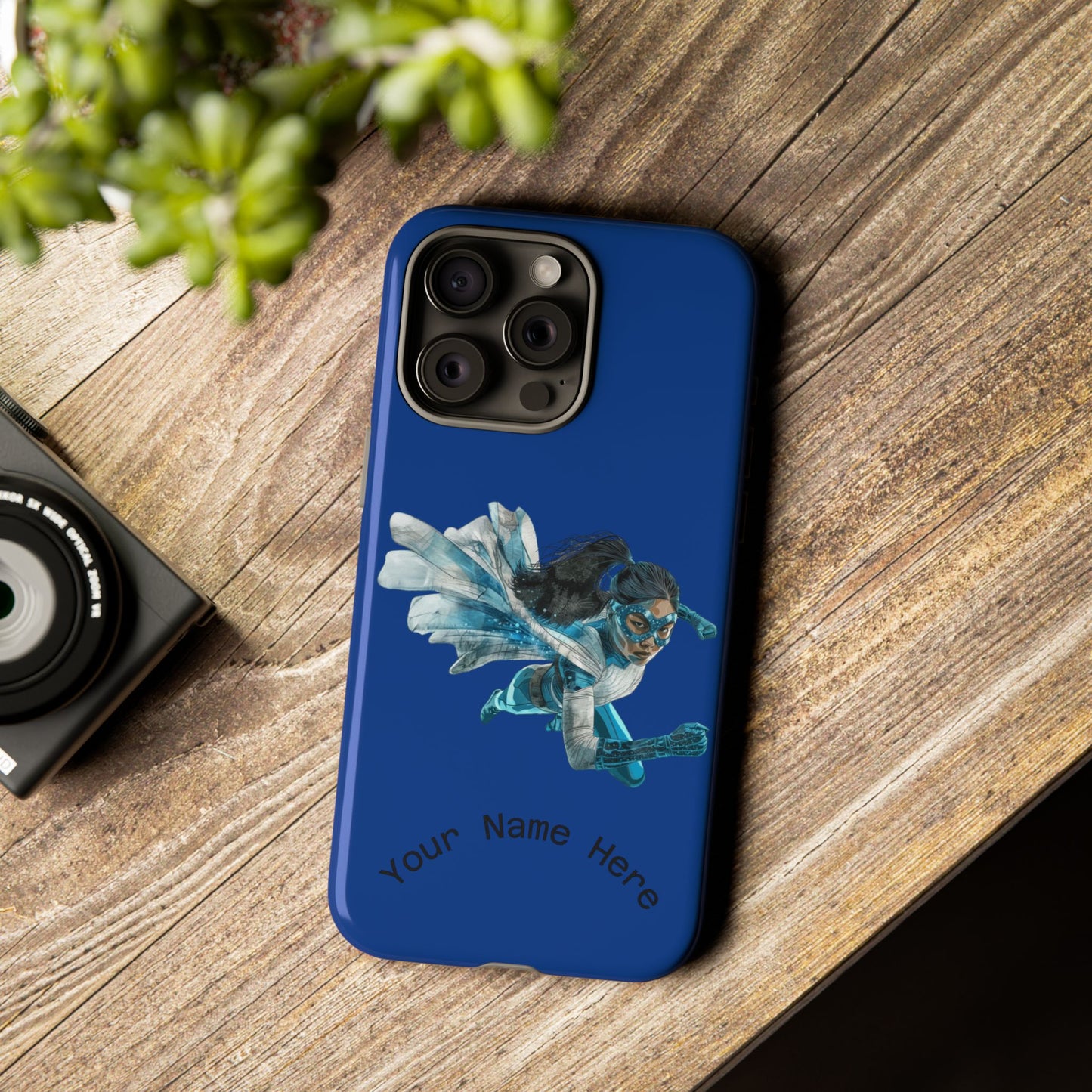 Personalized Tough Phone Case, Custom Phone Cover, Unique Gift for Her, Birthday, Customizable, Stylish Tech Accessory