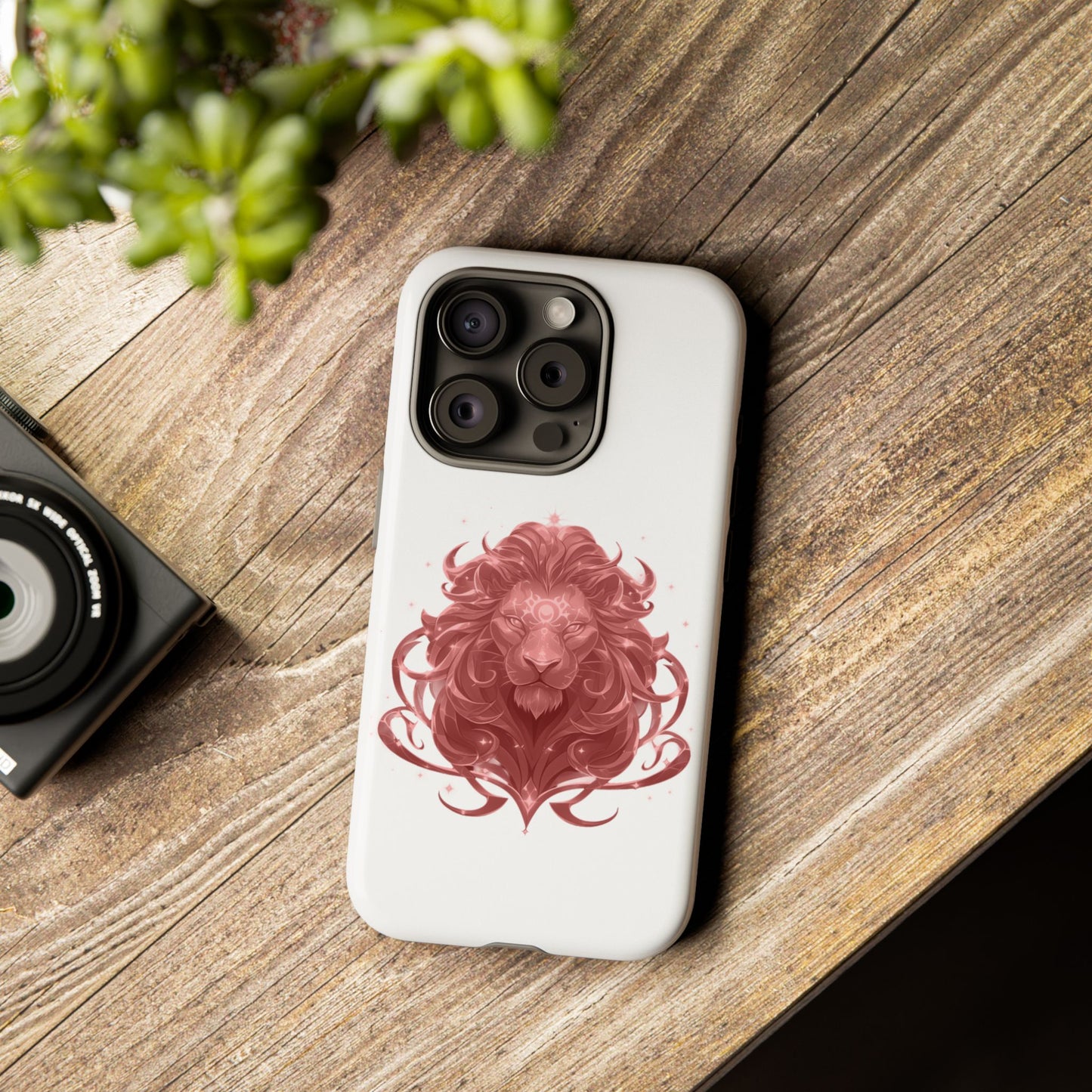 Lion Themed Phone Case, Tough Phone Case with Lion Design, Stylish Phone Cover for Animal Lovers, Unique Gift for Birthdays, Fierce [...]