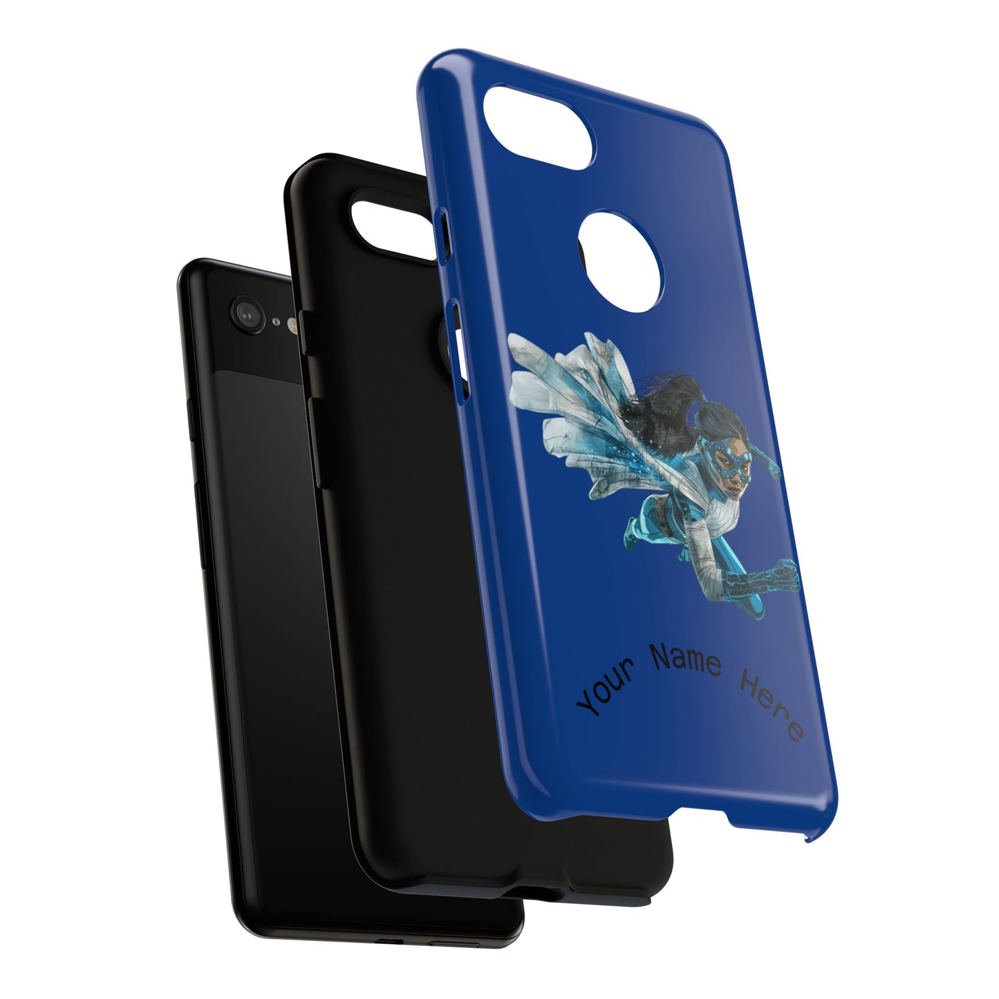Personalized Tough Phone Case, Custom Phone Cover, Unique Gift for Her, Birthday, Customizable, Stylish Tech Accessory