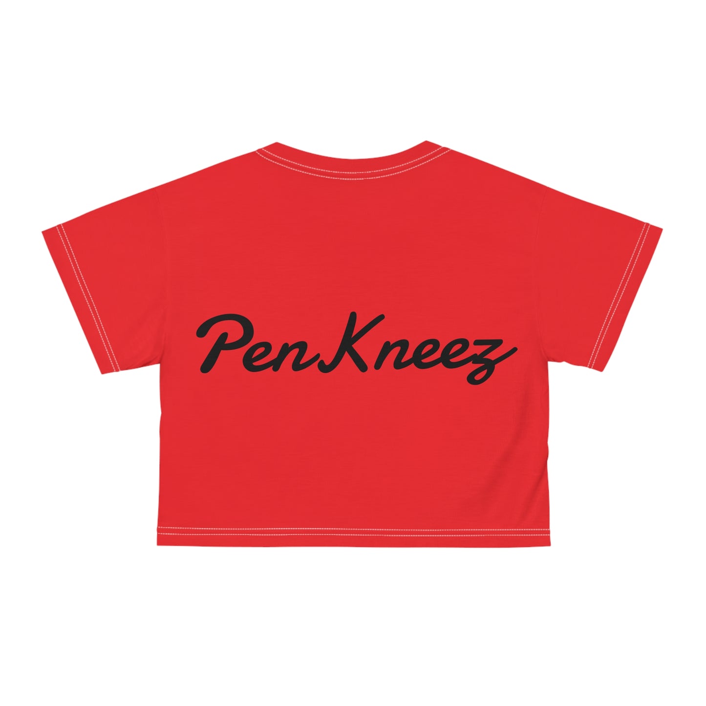 Motivational Crop Tee - "Progress Over Perfection"