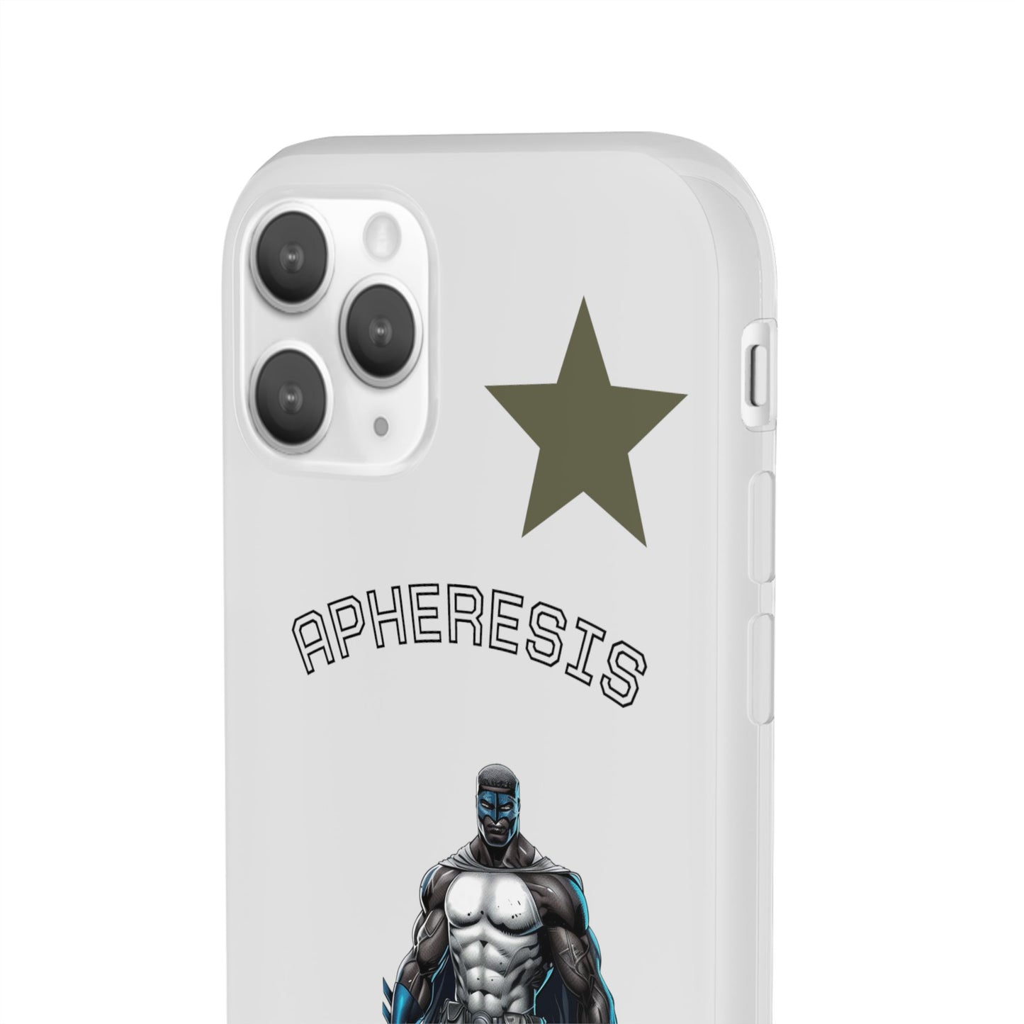 Superhero Flexi Cases - Custom Phone Cover, Comic Phone Case, Gifts for Her, Birthday Present, Unique Tech Accessory, APHERESIS Design