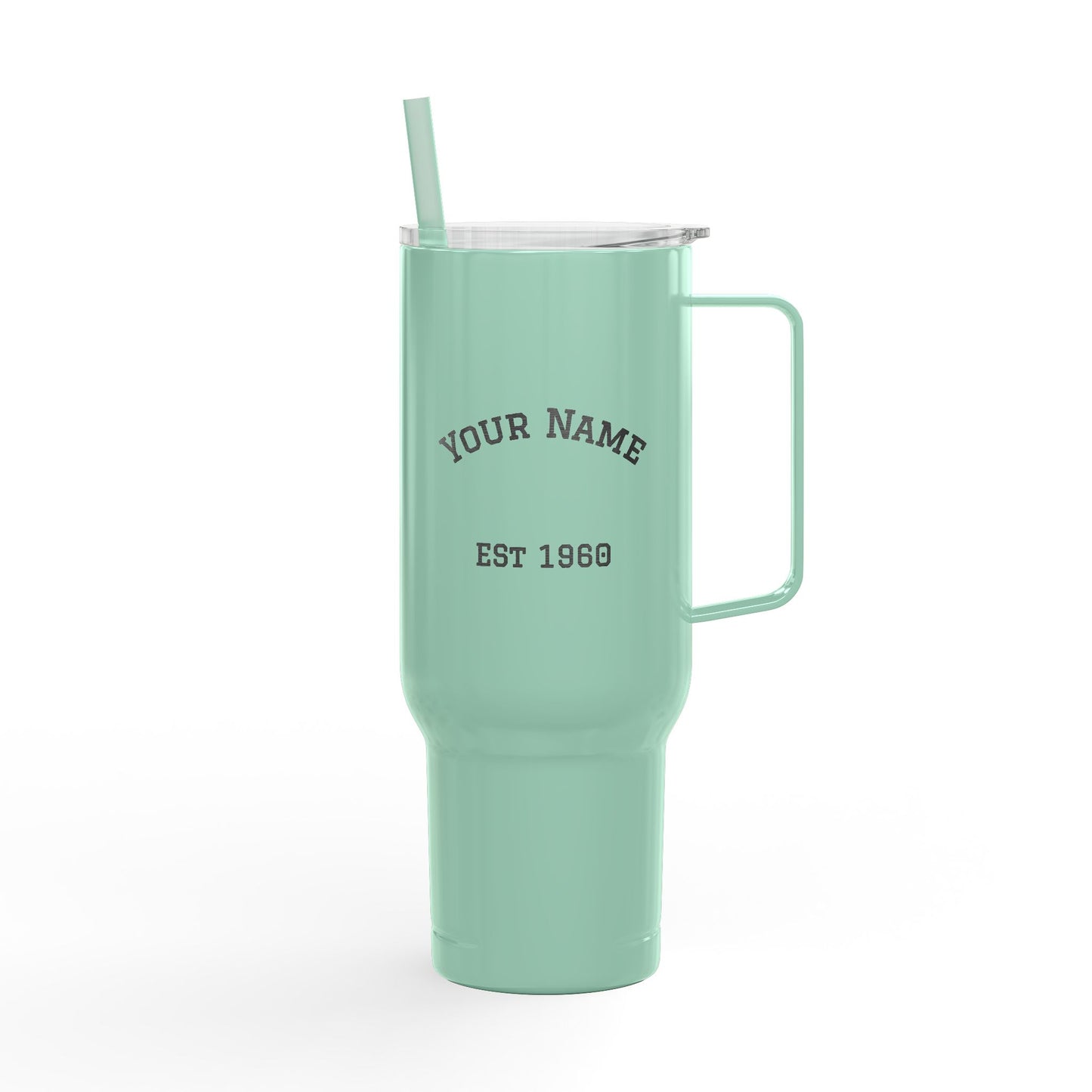 Personalized Insulated Tumbler, 40oz Travel Mug with Lid, Customized Drinkware for Coffee Lovers, Gifts for Him, Her, Birthdays, [...]