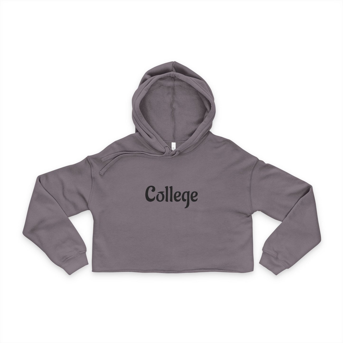 Cropped Hoodie for College Girls - Cozy, Stylish & Fun
