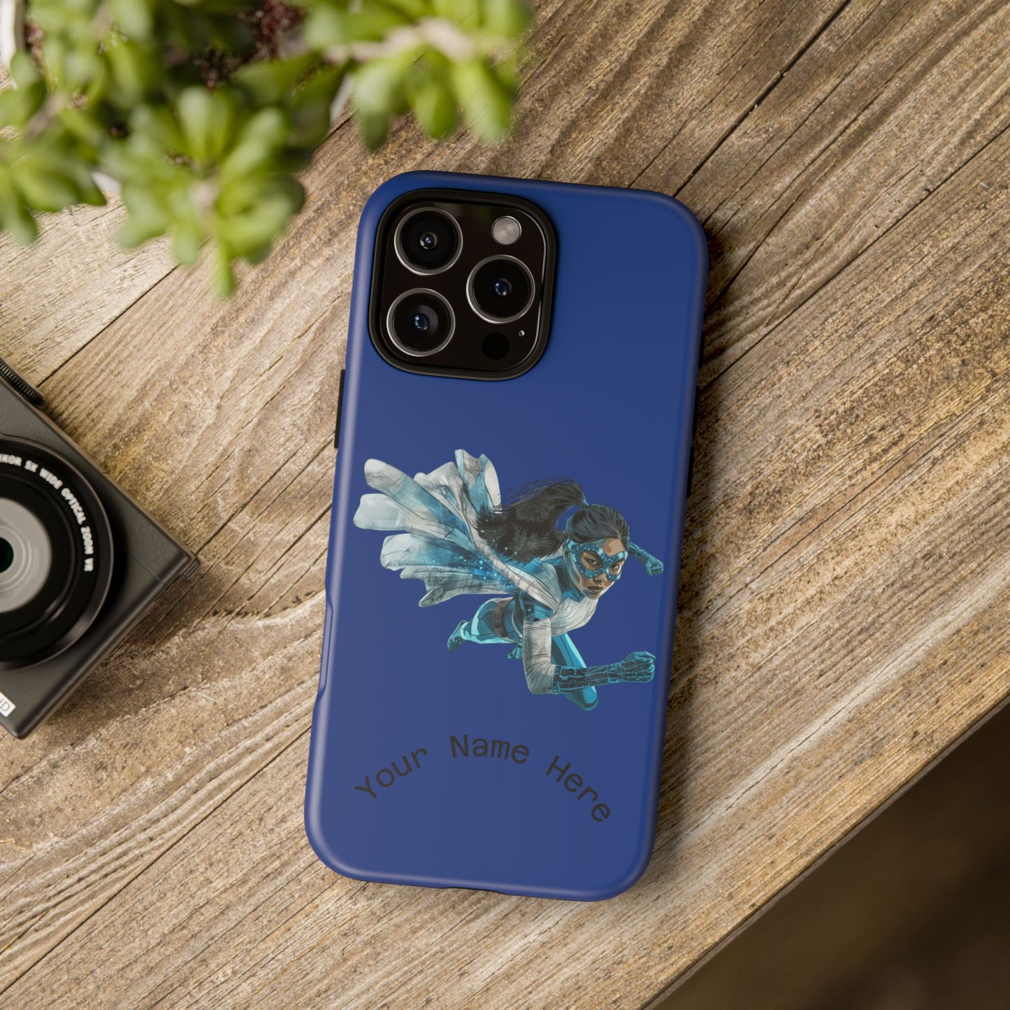 Personalized Tough Phone Case, Custom Phone Cover, Unique Gift for Her, Birthday, Customizable, Stylish Tech Accessory