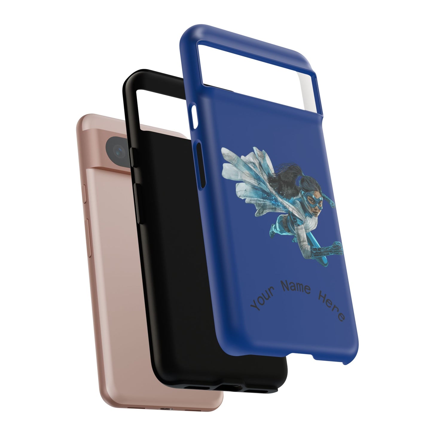 Personalized Tough Phone Case, Custom Phone Cover, Unique Gift for Her, Birthday, Customizable, Stylish Tech Accessory