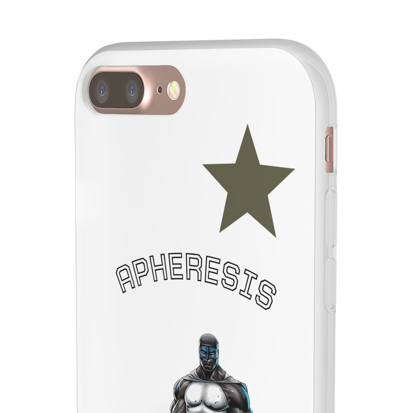 Superhero Flexi Cases - Custom Phone Cover, Comic Phone Case, Gifts for Her, Birthday Present, Unique Tech Accessory, APHERESIS Design
