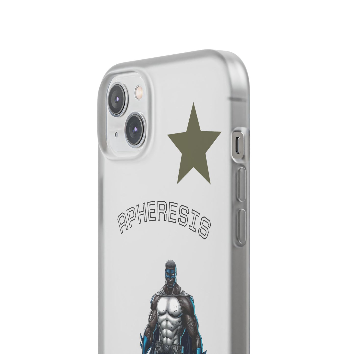 Superhero Flexi Cases - Custom Phone Cover, Comic Phone Case, Gifts for Her, Birthday Present, Unique Tech Accessory, APHERESIS Design
