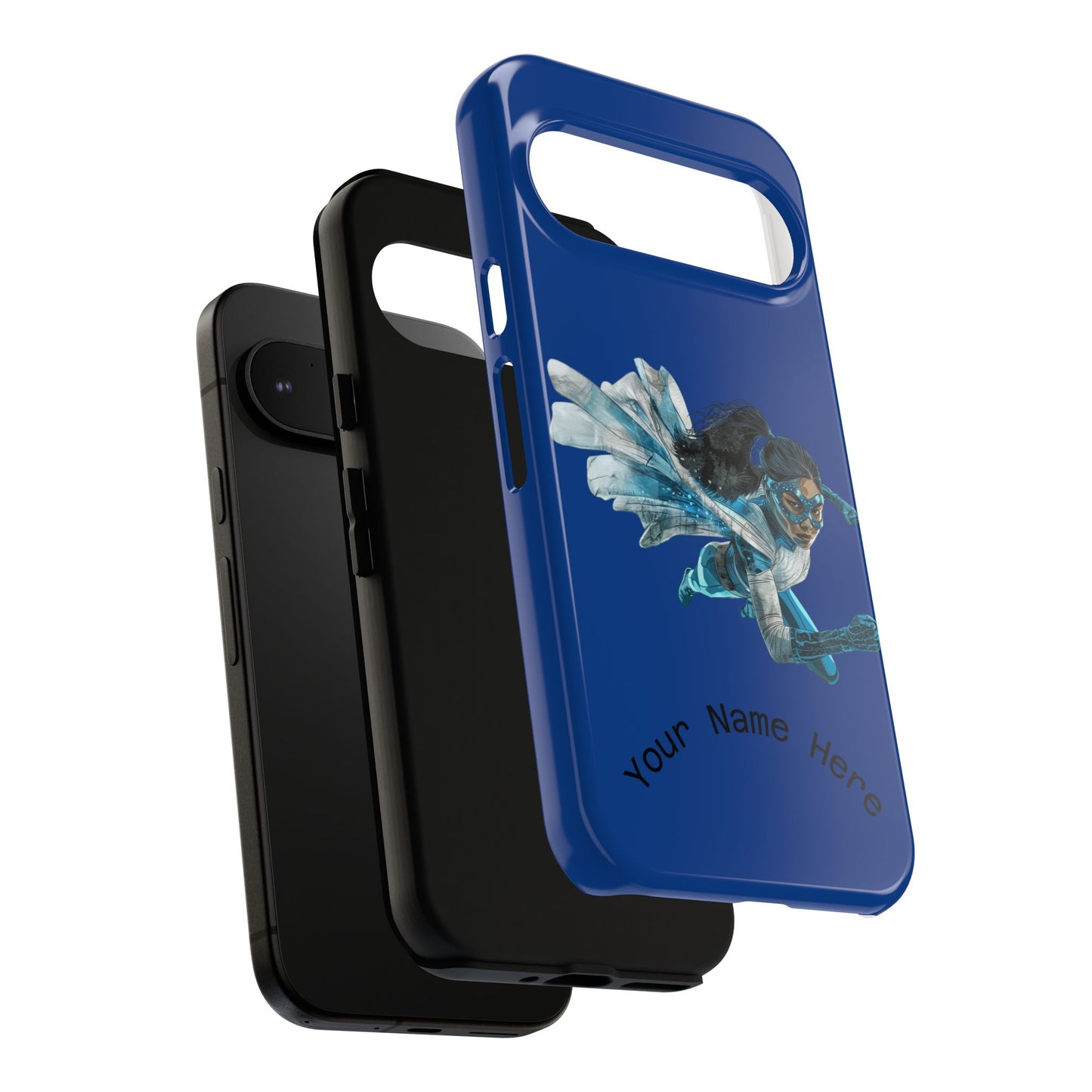 Personalized Tough Phone Case, Custom Phone Cover, Unique Gift for Her, Birthday, Customizable, Stylish Tech Accessory