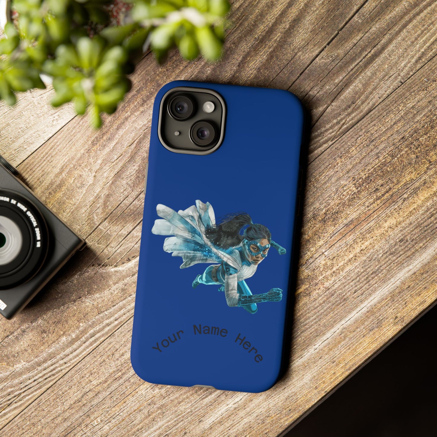 Personalized Tough Phone Case, Custom Phone Cover, Unique Gift for Her, Birthday, Customizable, Stylish Tech Accessory