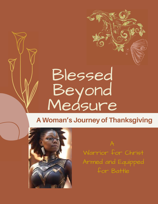 Blessed Beyond Measure Women's Journal