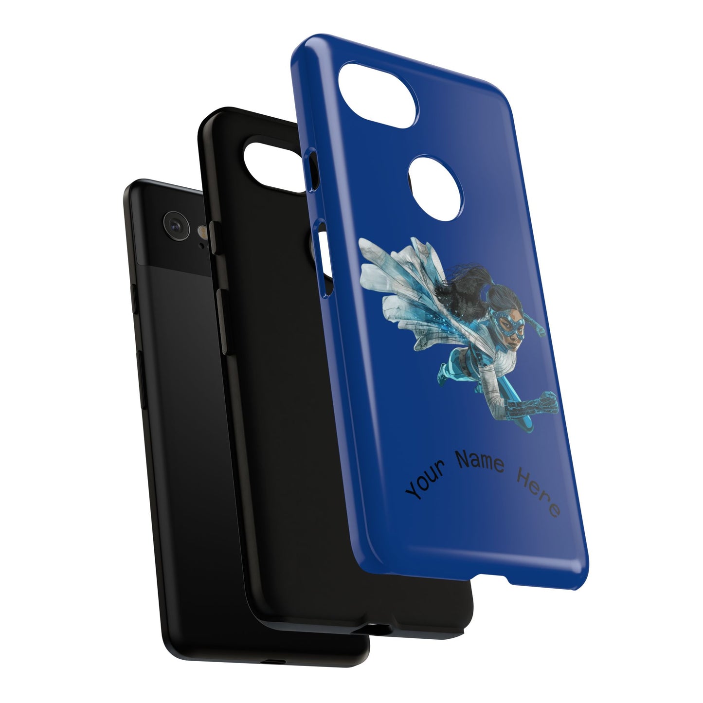 Personalized Tough Phone Case, Custom Phone Cover, Unique Gift for Her, Birthday, Customizable, Stylish Tech Accessory