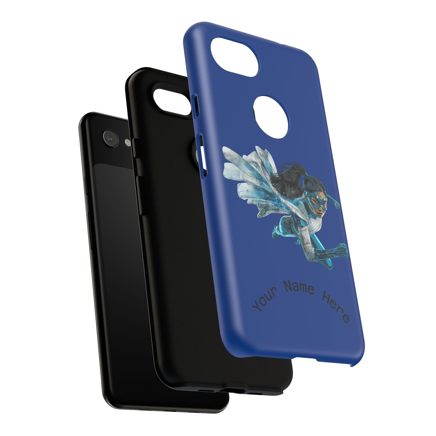 Personalized Tough Phone Case, Custom Phone Cover, Unique Gift for Her, Birthday, Customizable, Stylish Tech Accessory