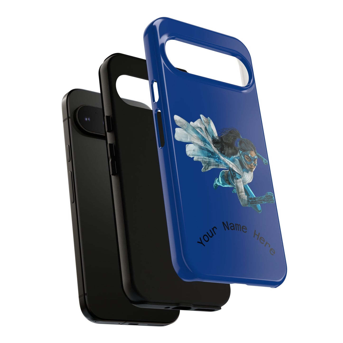 Personalized Tough Phone Case, Custom Phone Cover, Unique Gift for Her, Birthday, Customizable, Stylish Tech Accessory