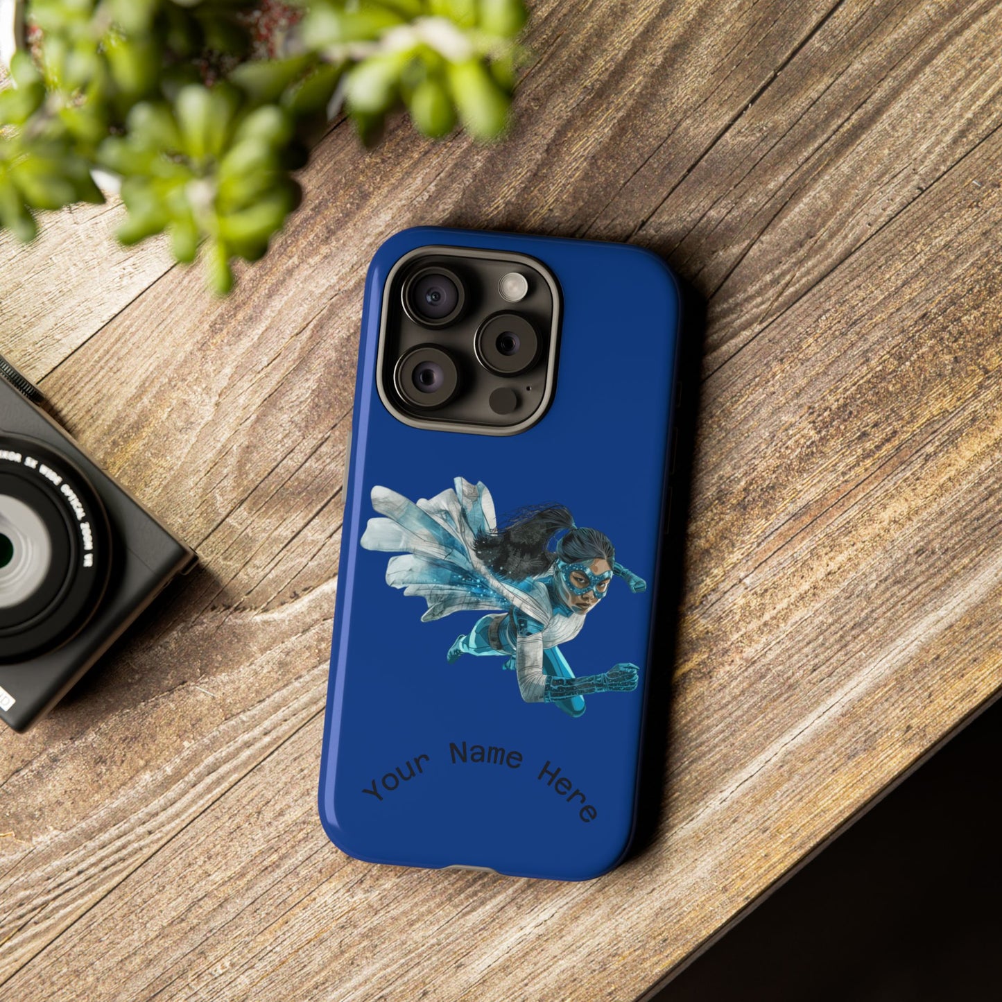 Personalized Tough Phone Case, Custom Phone Cover, Unique Gift for Her, Birthday, Customizable, Stylish Tech Accessory