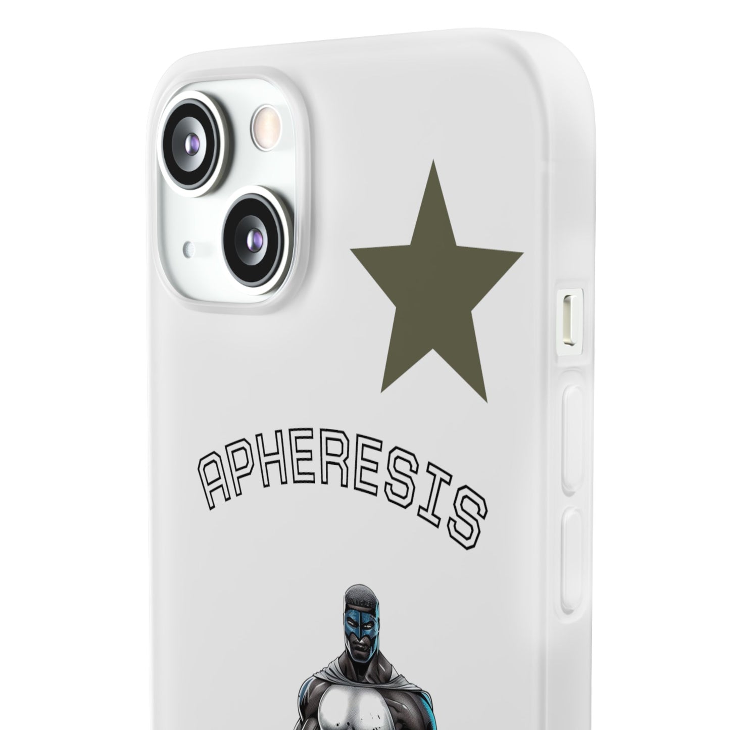 Superhero Flexi Cases - Custom Phone Cover, Comic Phone Case, Gifts for Her, Birthday Present, Unique Tech Accessory, APHERESIS Design