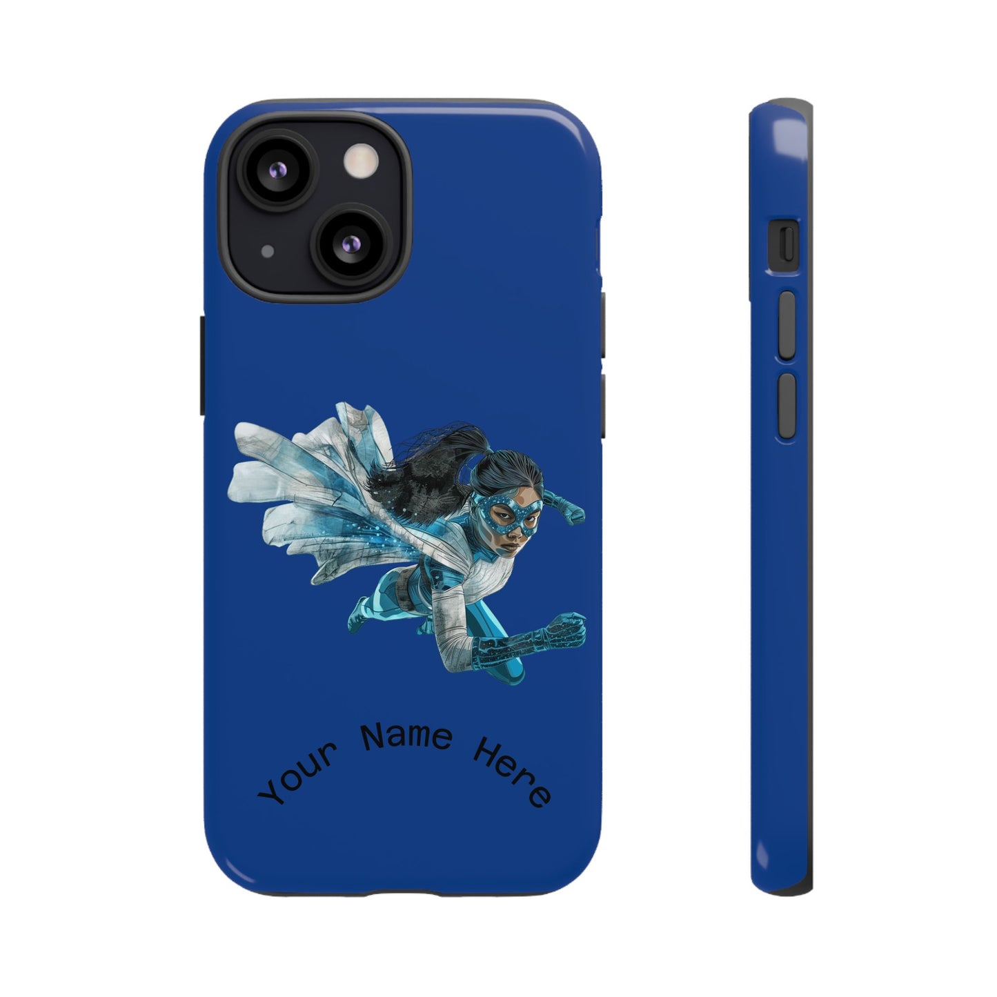 Personalized Tough Phone Case, Custom Phone Cover, Unique Gift for Her, Birthday, Customizable, Stylish Tech Accessory