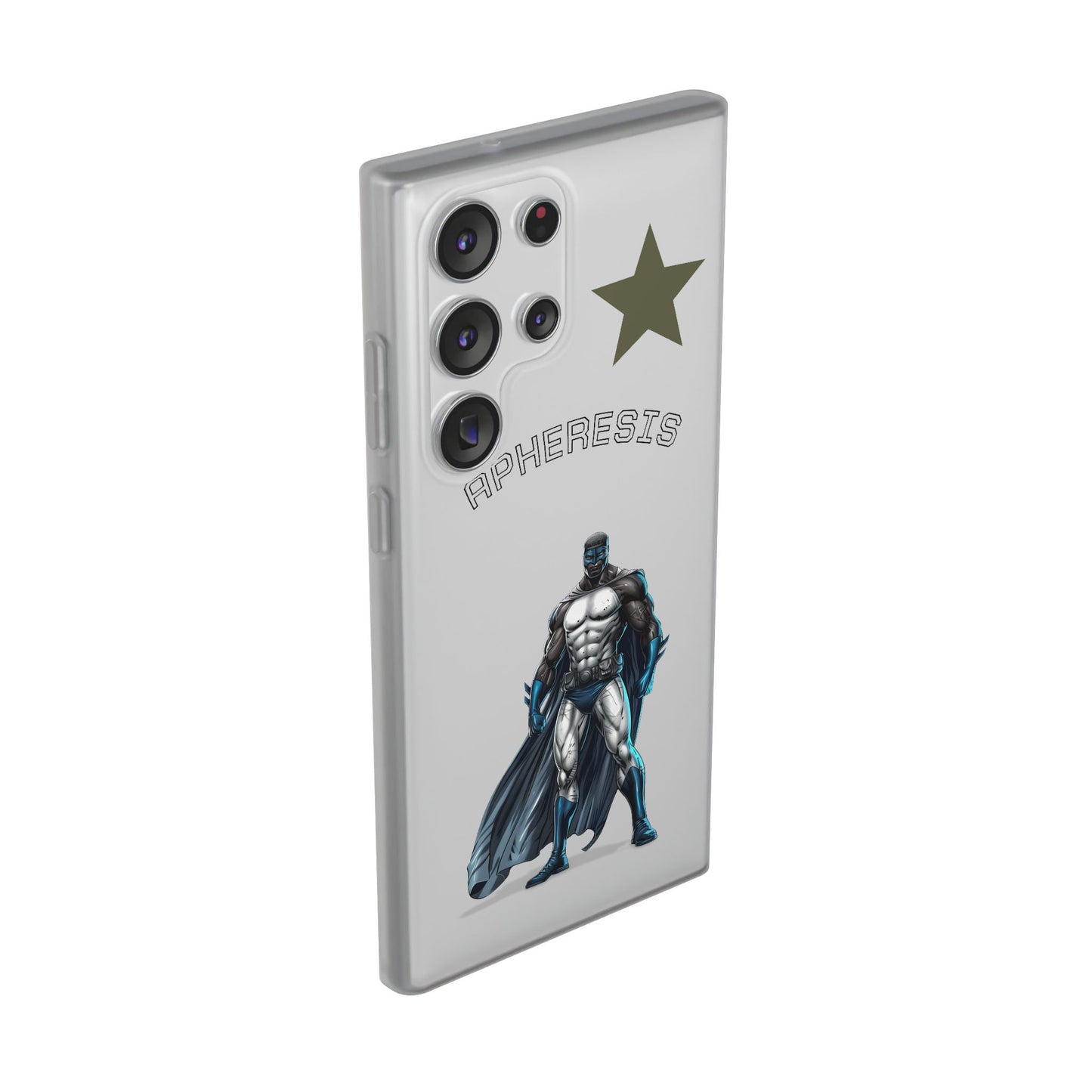Superhero Flexi Cases - Custom Phone Cover, Comic Phone Case, Gifts for Her, Birthday Present, Unique Tech Accessory, APHERESIS Design