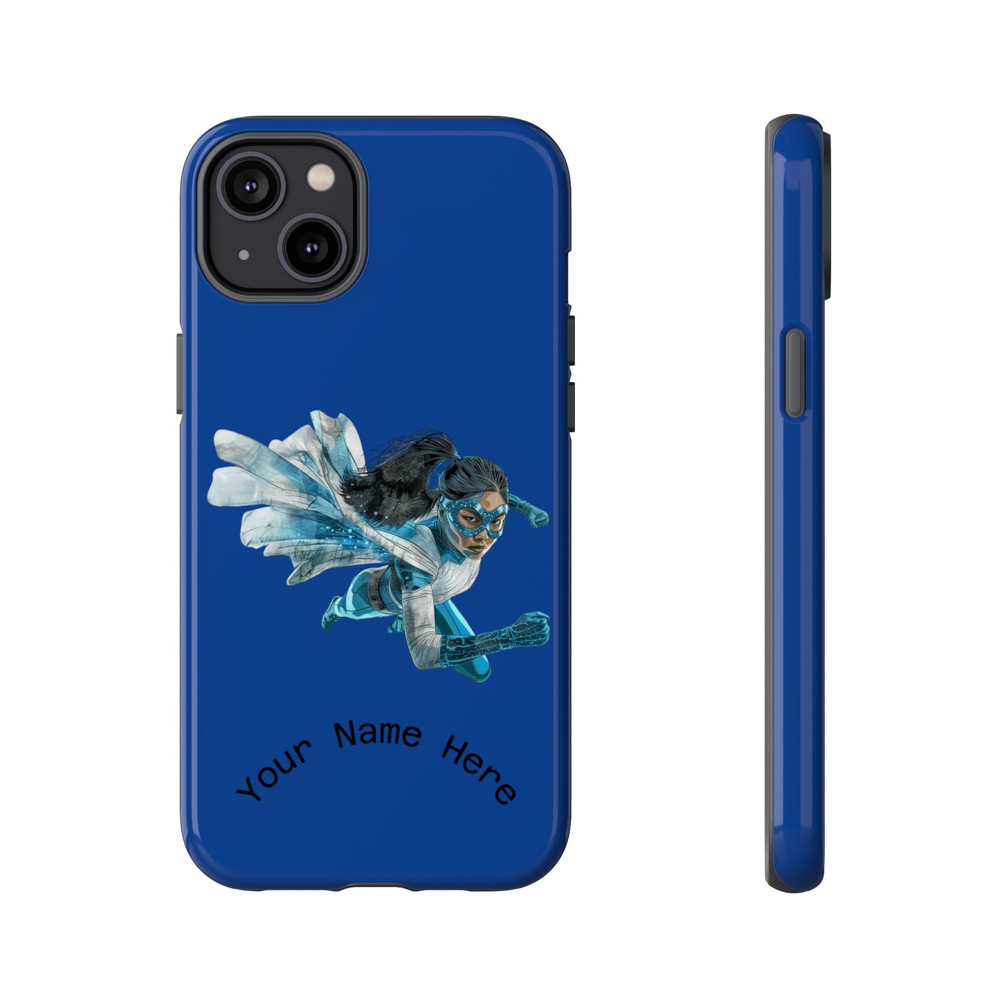 Personalized Tough Phone Case, Custom Phone Cover, Unique Gift for Her, Birthday, Customizable, Stylish Tech Accessory