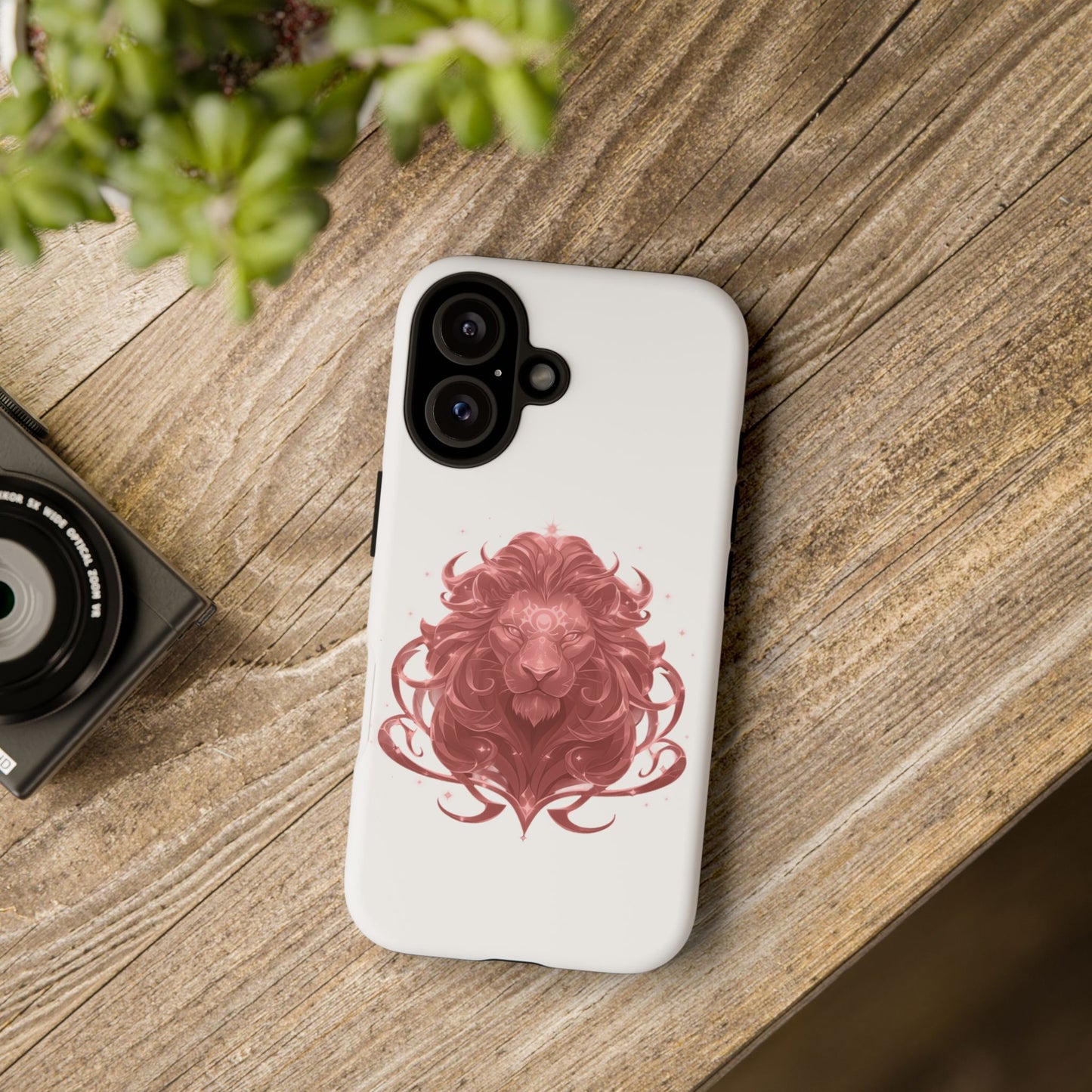 Lion Themed Phone Case, Tough Phone Case with Lion Design, Stylish Phone Cover for Animal Lovers, Unique Gift for Birthdays, Fierce [...]