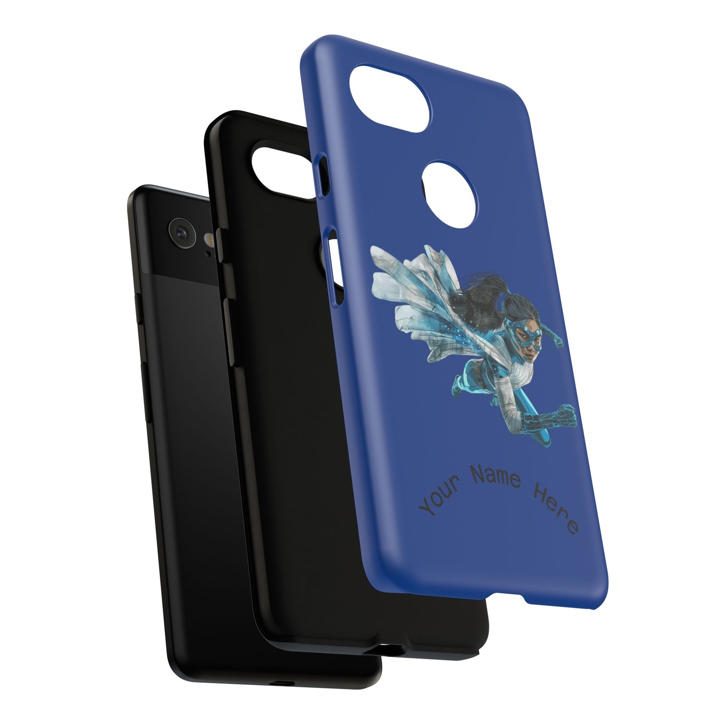 Personalized Tough Phone Case, Custom Phone Cover, Unique Gift for Her, Birthday, Customizable, Stylish Tech Accessory