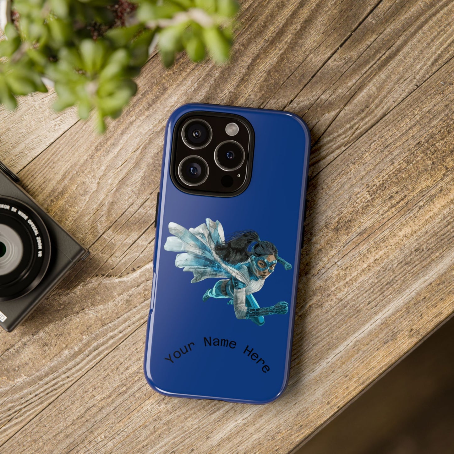 Personalized Tough Phone Case, Custom Phone Cover, Unique Gift for Her, Birthday, Customizable, Stylish Tech Accessory