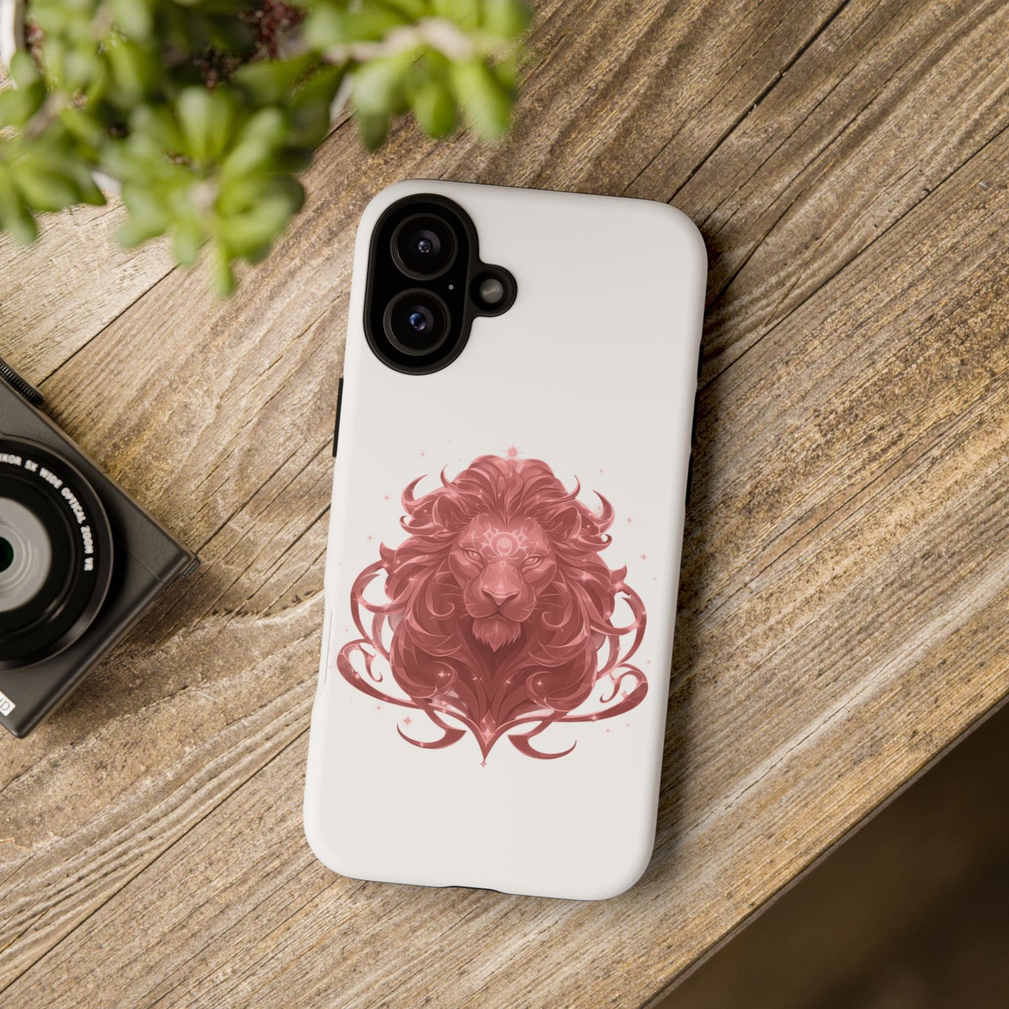 Lion Themed Phone Case, Tough Phone Case with Lion Design, Stylish Phone Cover for Animal Lovers, Unique Gift for Birthdays, Fierce [...]