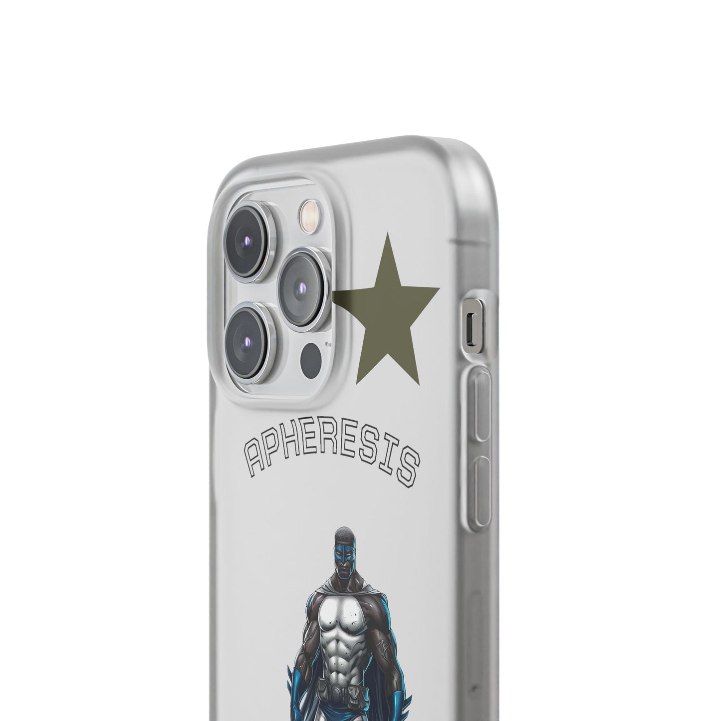 Superhero Flexi Cases - Custom Phone Cover, Comic Phone Case, Gifts for Her, Birthday Present, Unique Tech Accessory, APHERESIS Design