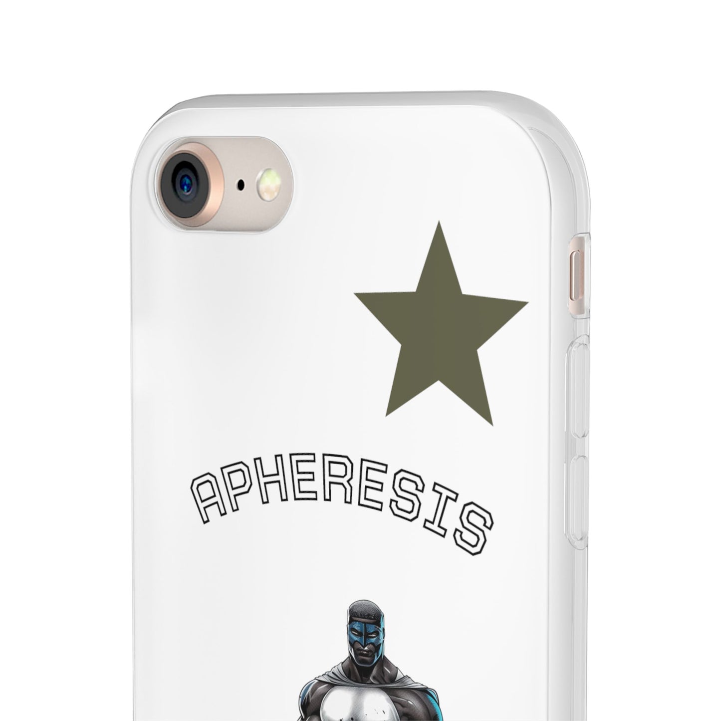 Superhero Flexi Cases - Custom Phone Cover, Comic Phone Case, Gifts for Her, Birthday Present, Unique Tech Accessory, APHERESIS Design
