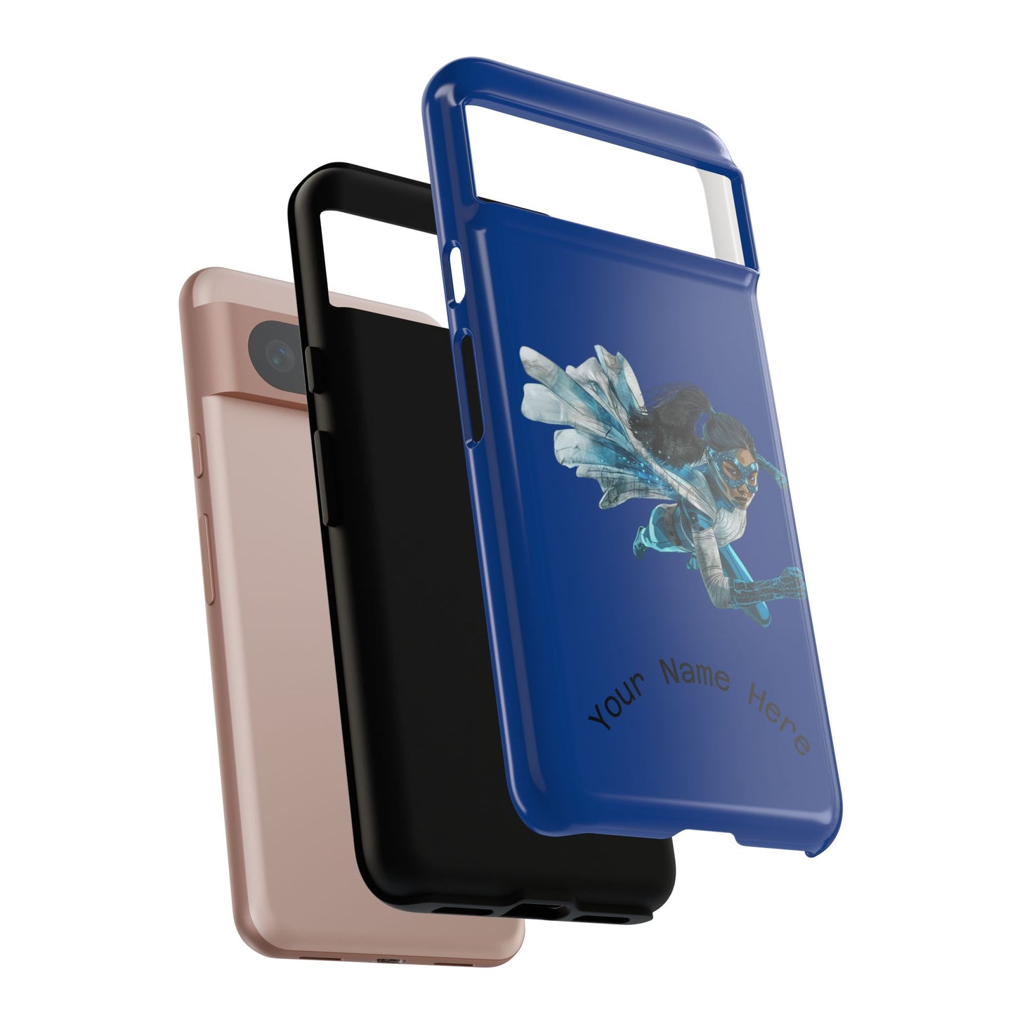 Personalized Tough Phone Case, Custom Phone Cover, Unique Gift for Her, Birthday, Customizable, Stylish Tech Accessory