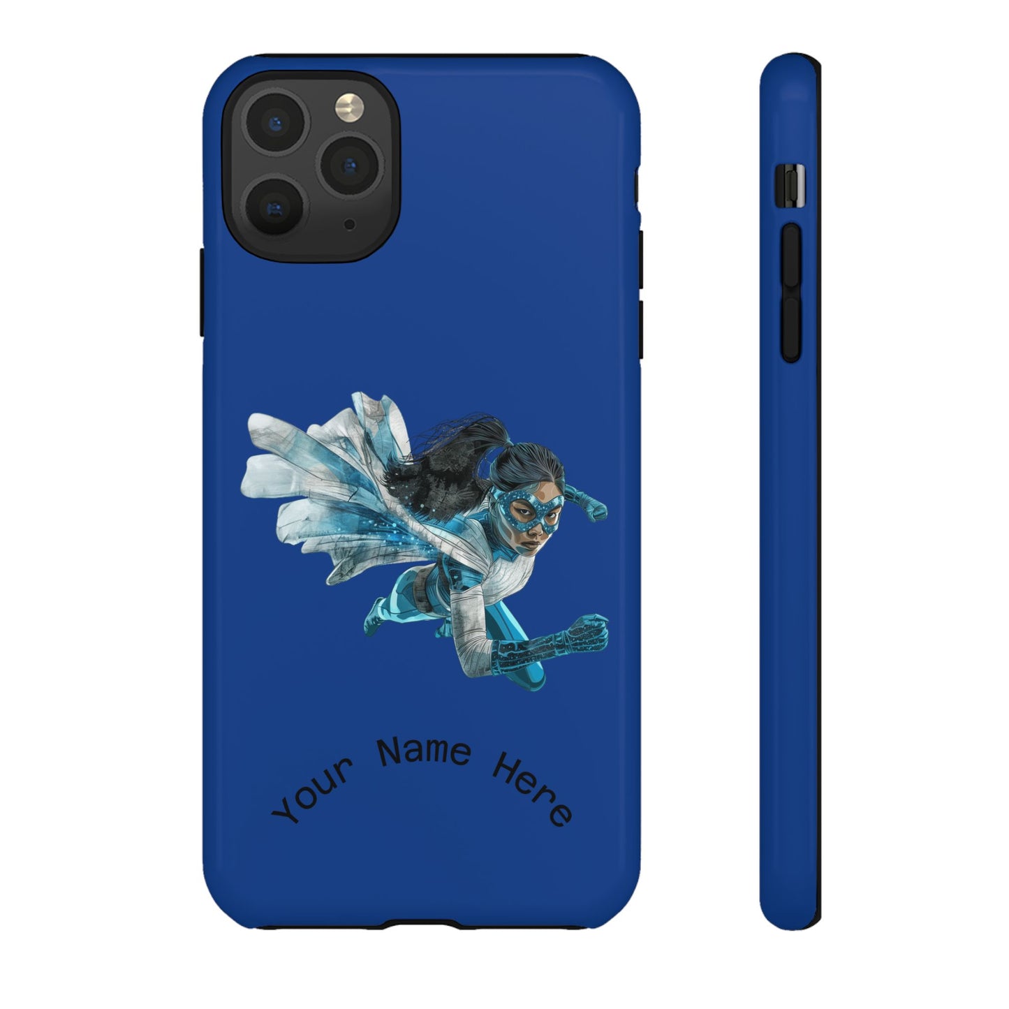 Personalized Tough Phone Case, Custom Phone Cover, Unique Gift for Her, Birthday, Customizable, Stylish Tech Accessory