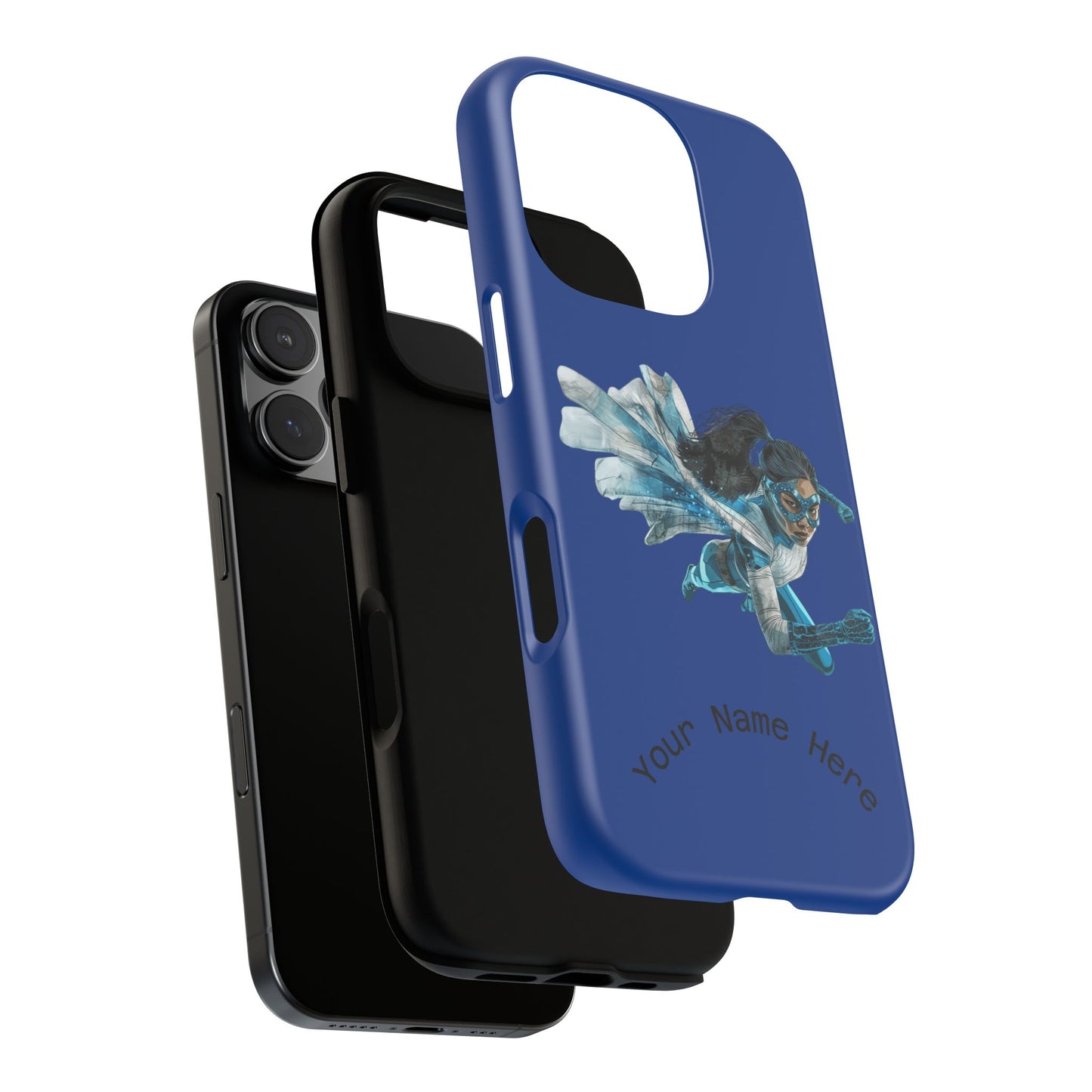 Personalized Tough Phone Case, Custom Phone Cover, Unique Gift for Her, Birthday, Customizable, Stylish Tech Accessory