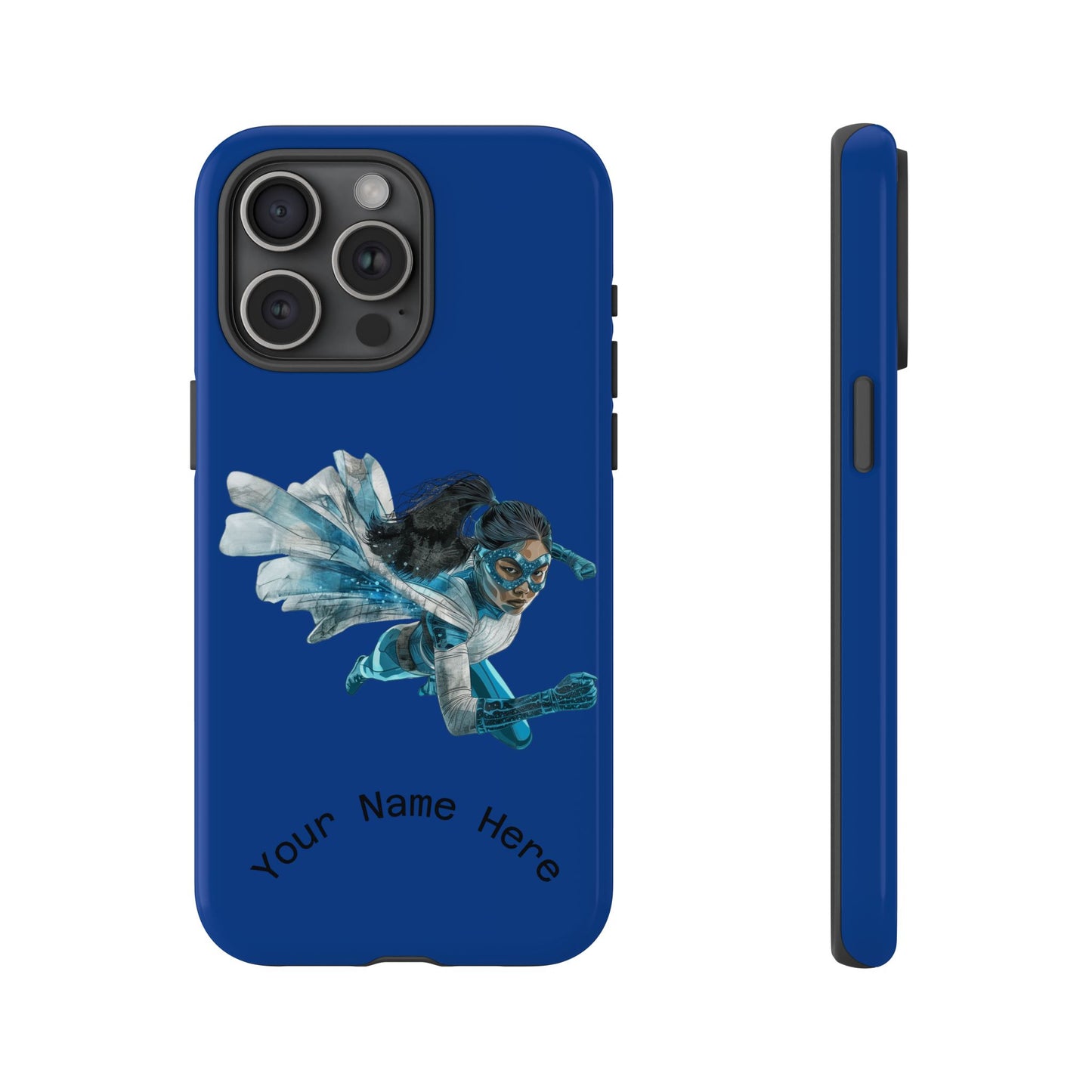 Personalized Tough Phone Case, Custom Phone Cover, Unique Gift for Her, Birthday, Customizable, Stylish Tech Accessory