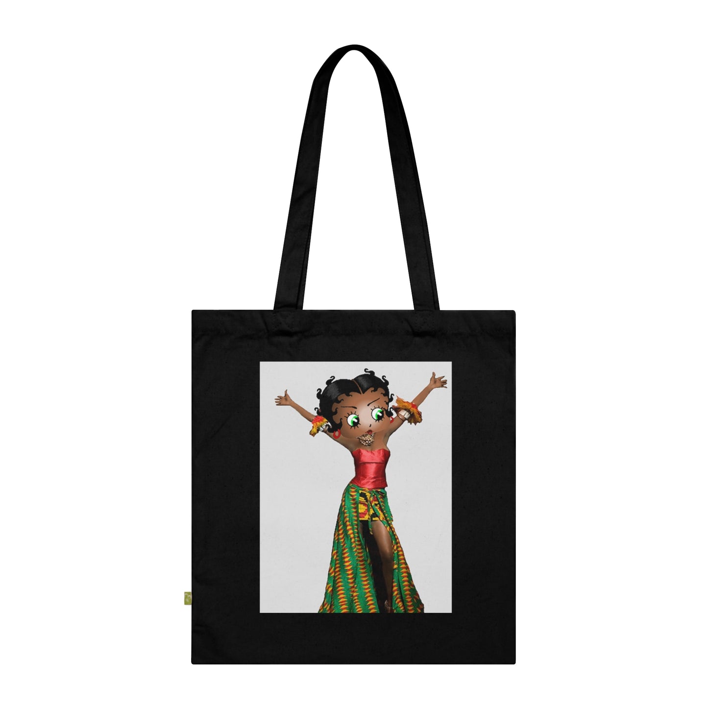 Empowering Organic Cotton Tote Bag - "Prayer Changes Things" & Vibrant Artwork