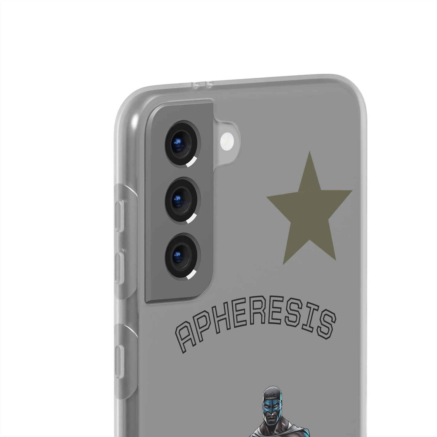 Superhero Flexi Cases - Custom Phone Cover, Comic Phone Case, Gifts for Her, Birthday Present, Unique Tech Accessory, APHERESIS Design