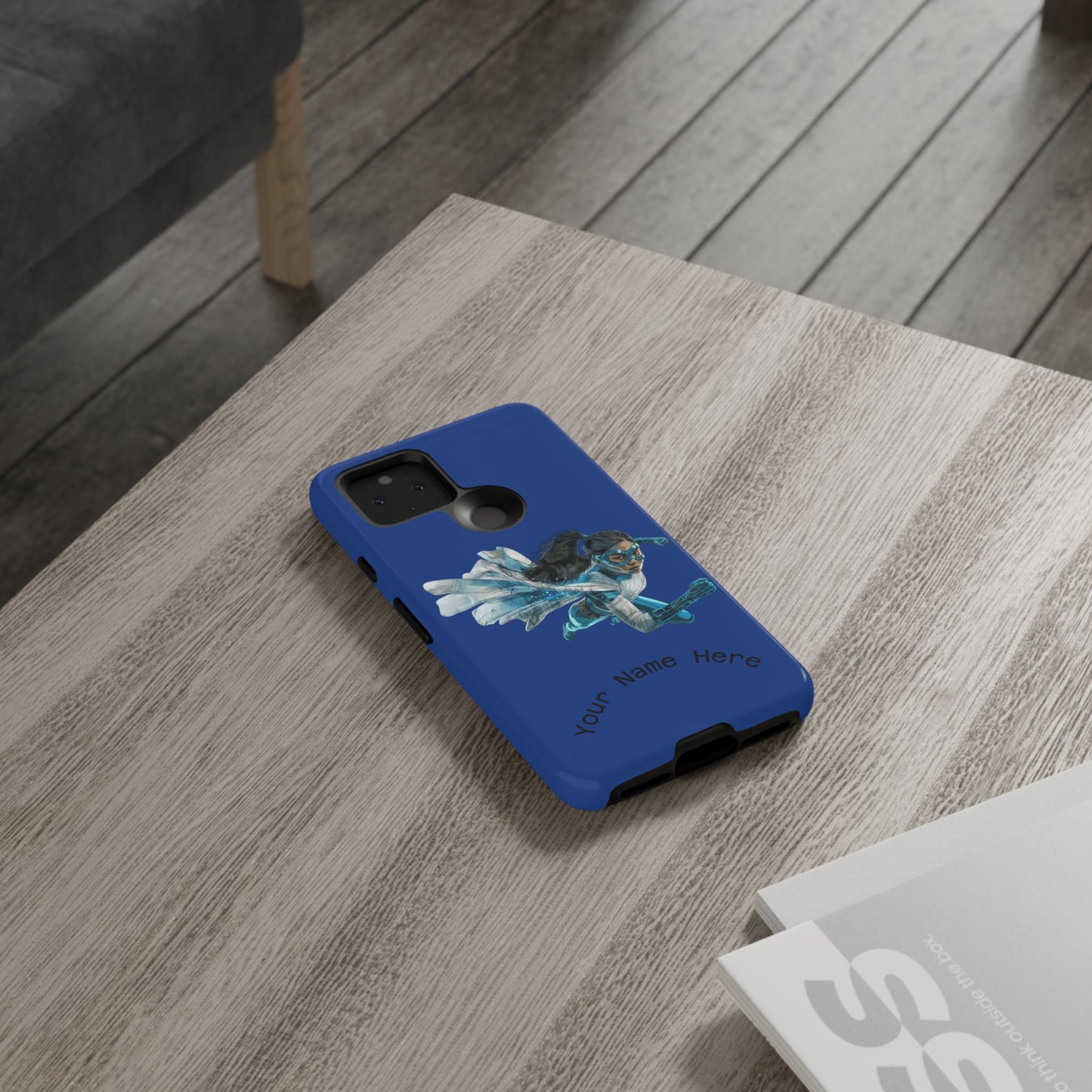Personalized Tough Phone Case, Custom Phone Cover, Unique Gift for Her, Birthday, Customizable, Stylish Tech Accessory