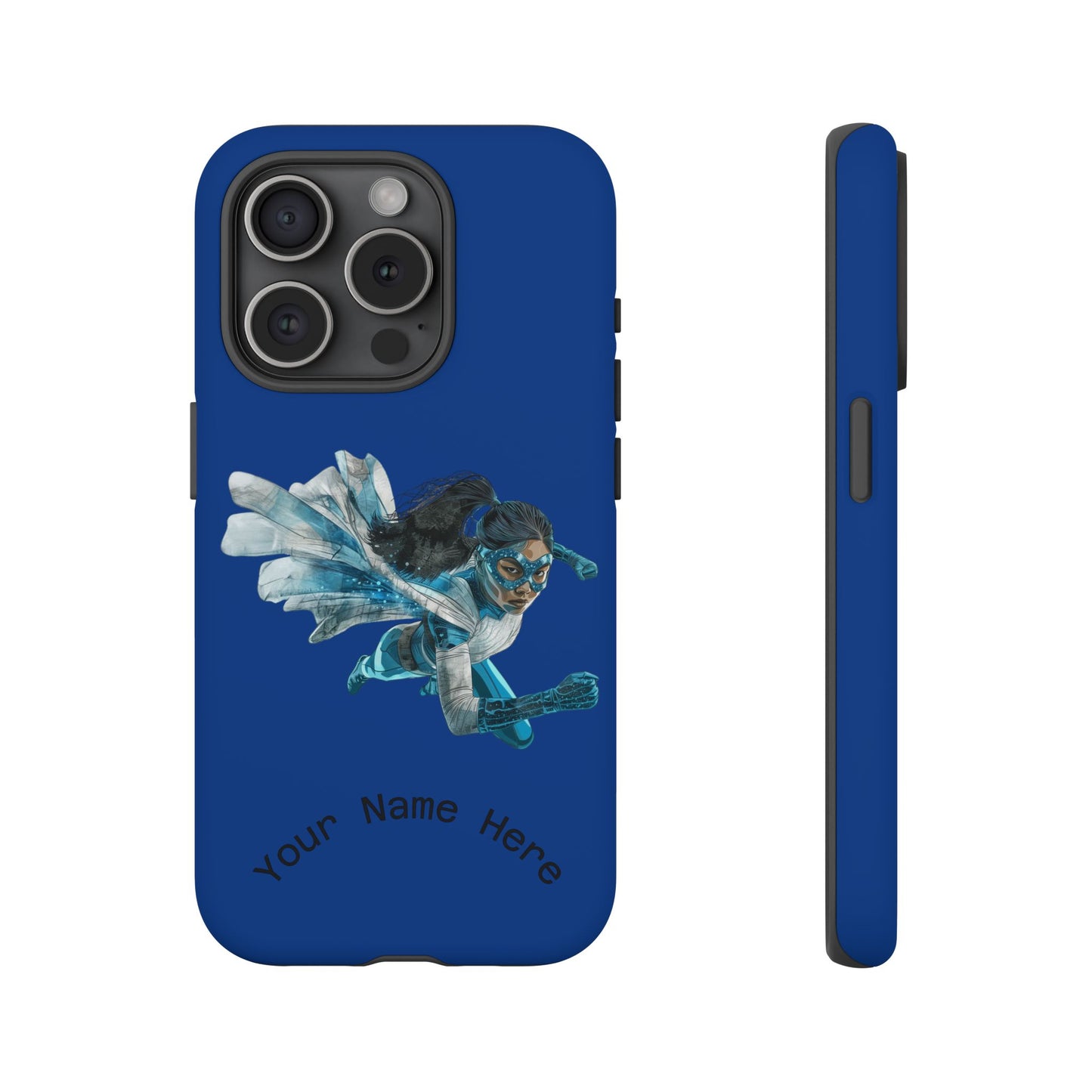 Personalized Tough Phone Case, Custom Phone Cover, Unique Gift for Her, Birthday, Customizable, Stylish Tech Accessory