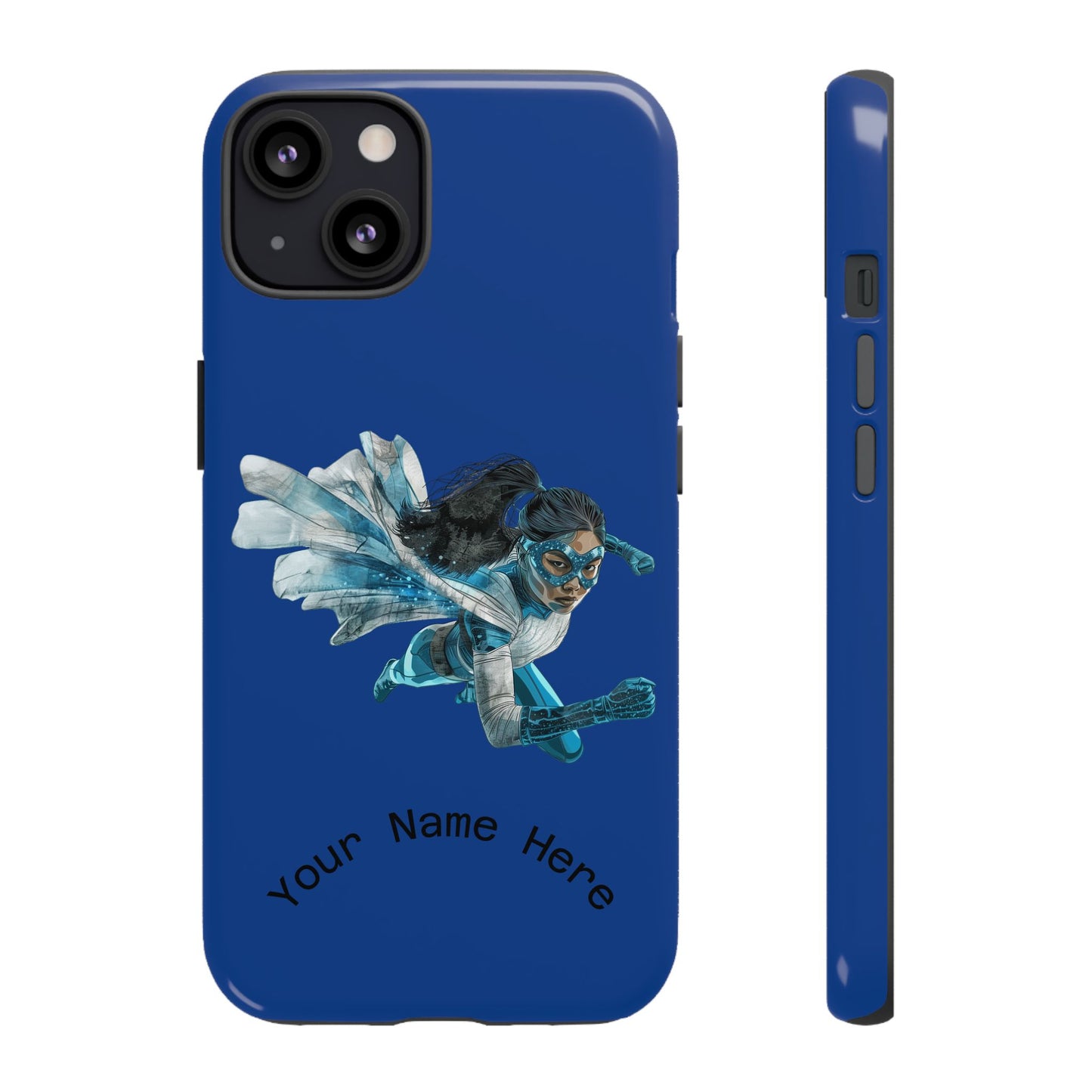 Personalized Tough Phone Case, Custom Phone Cover, Unique Gift for Her, Birthday, Customizable, Stylish Tech Accessory