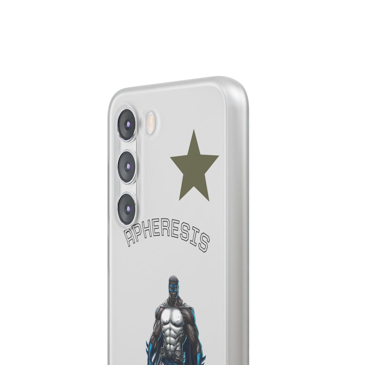 Superhero Flexi Cases - Custom Phone Cover, Comic Phone Case, Gifts for Her, Birthday Present, Unique Tech Accessory, APHERESIS Design