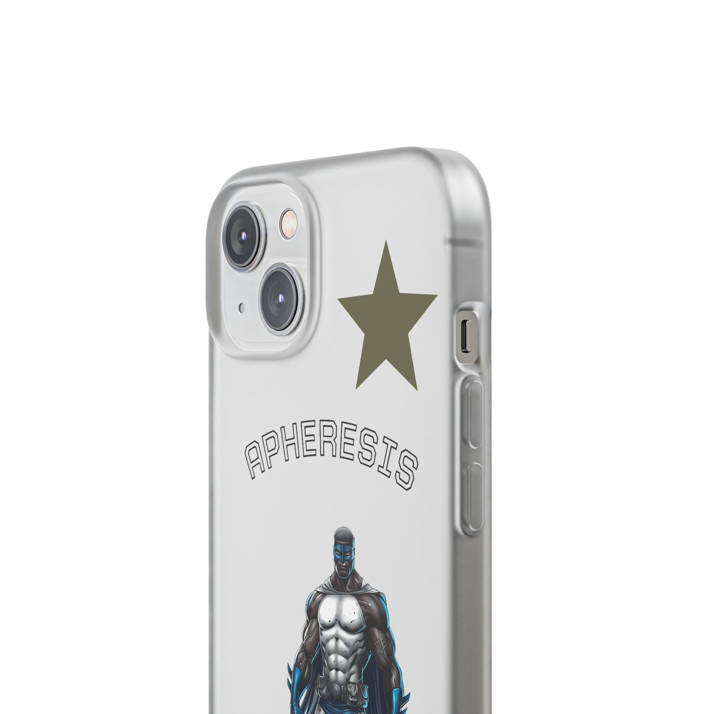Superhero Flexi Cases - Custom Phone Cover, Comic Phone Case, Gifts for Her, Birthday Present, Unique Tech Accessory, APHERESIS Design