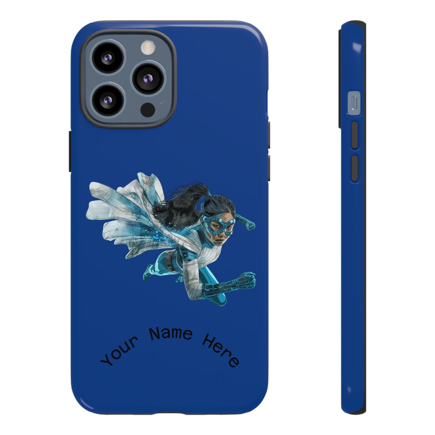 Personalized Tough Phone Case, Custom Phone Cover, Unique Gift for Her, Birthday, Customizable, Stylish Tech Accessory