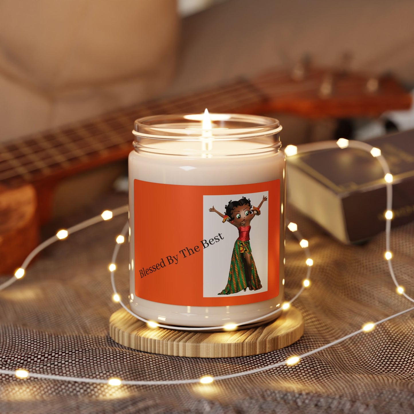 Blessed By The Best Scented Soy Candle - 9oz Inspirational Candle