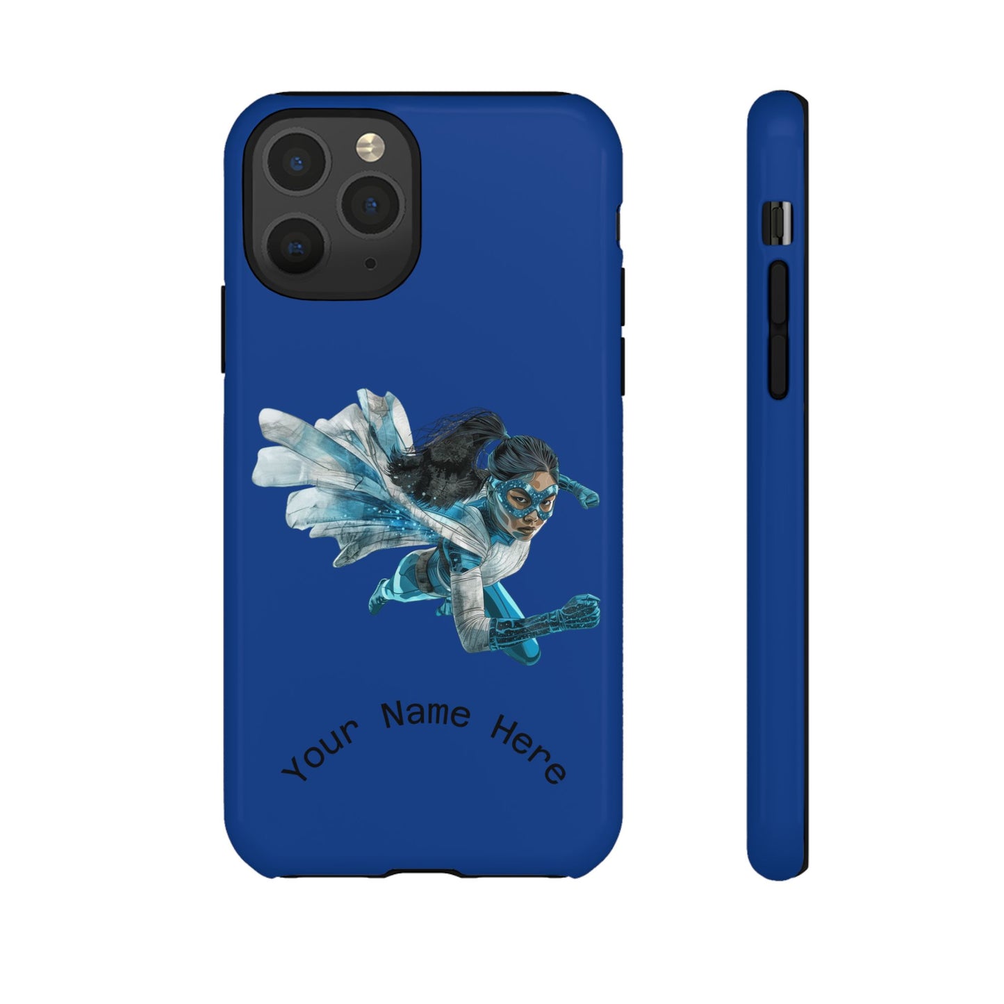 Personalized Tough Phone Case, Custom Phone Cover, Unique Gift for Her, Birthday, Customizable, Stylish Tech Accessory