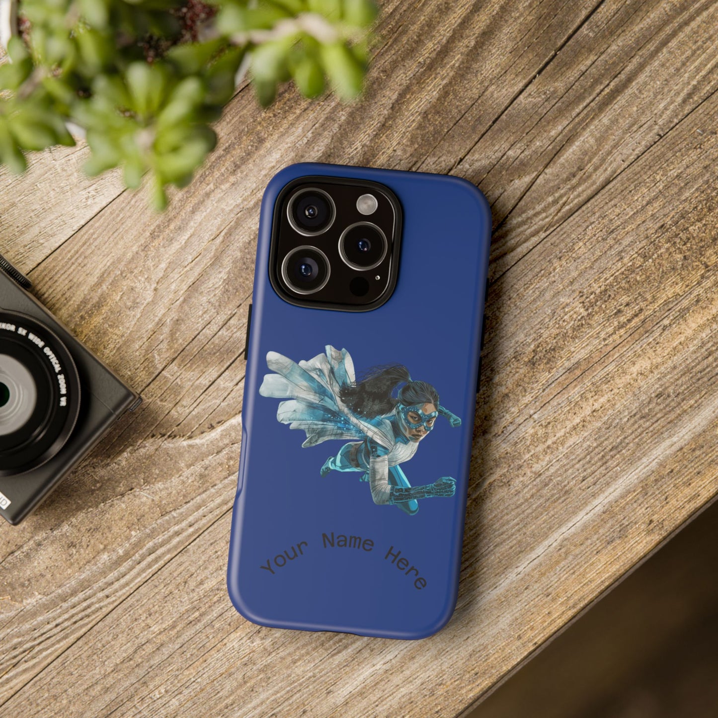 Personalized Tough Phone Case, Custom Phone Cover, Unique Gift for Her, Birthday, Customizable, Stylish Tech Accessory
