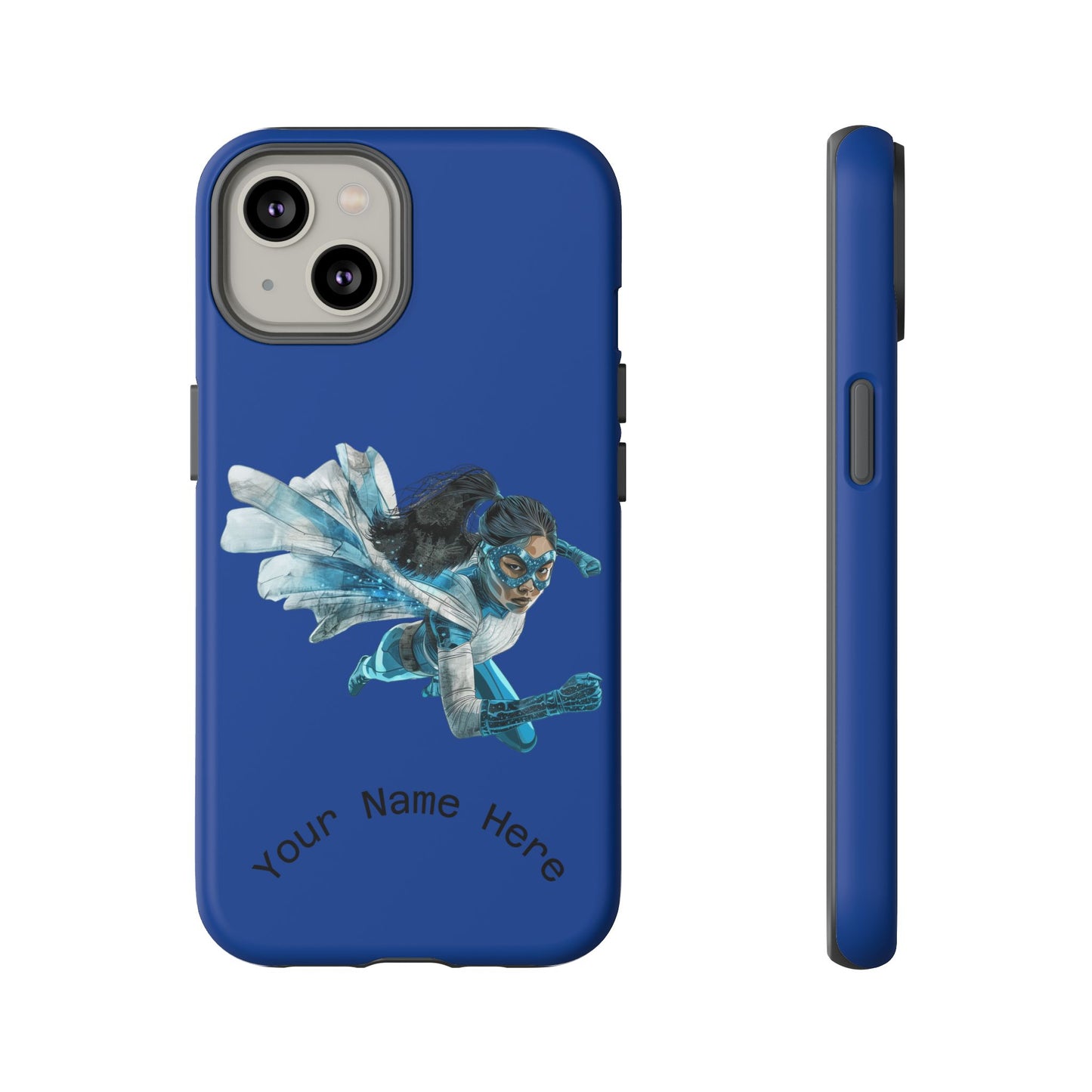 Personalized Tough Phone Case, Custom Phone Cover, Unique Gift for Her, Birthday, Customizable, Stylish Tech Accessory